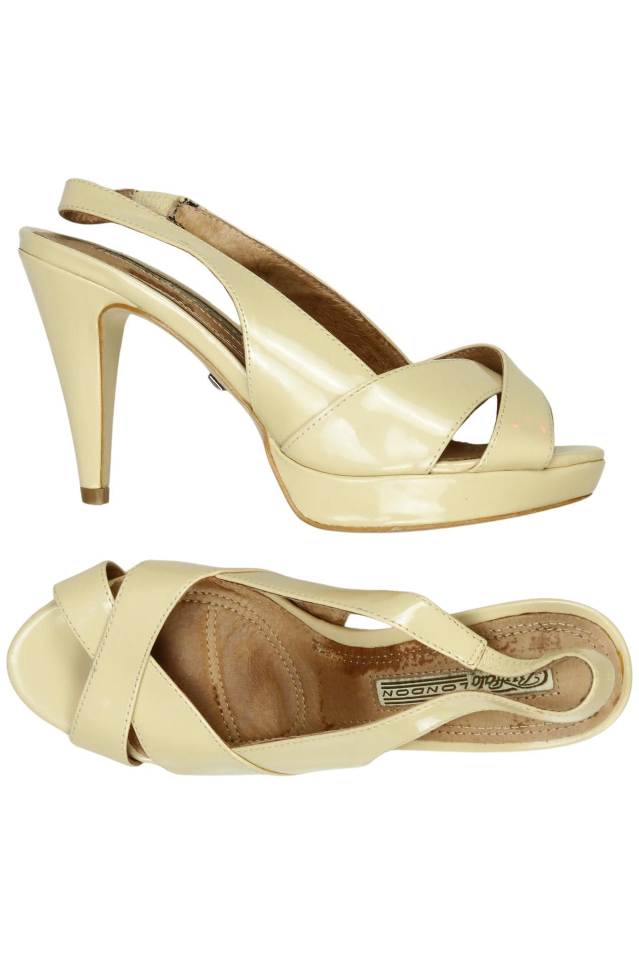 

Buffalo London Damen Sandale, beige, Gr. 37