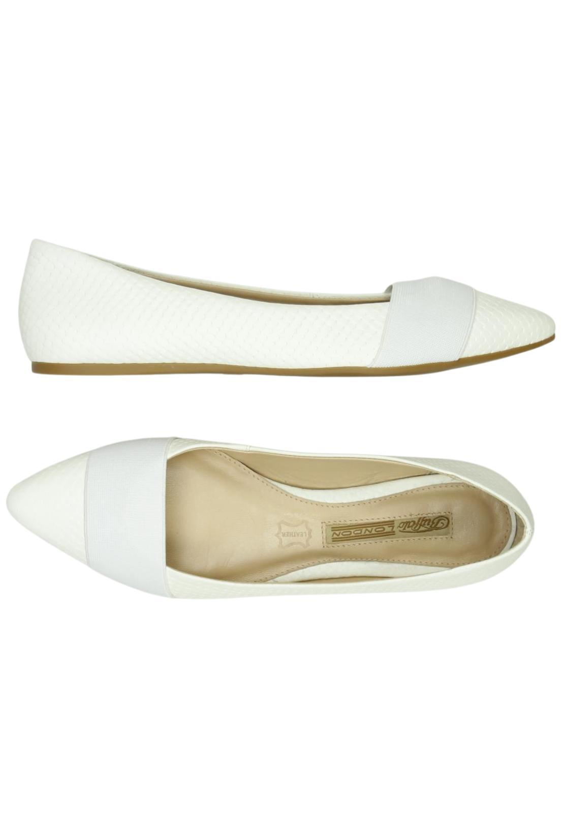 

Buffalo London Damen Ballerinas, weiß, Gr. 37