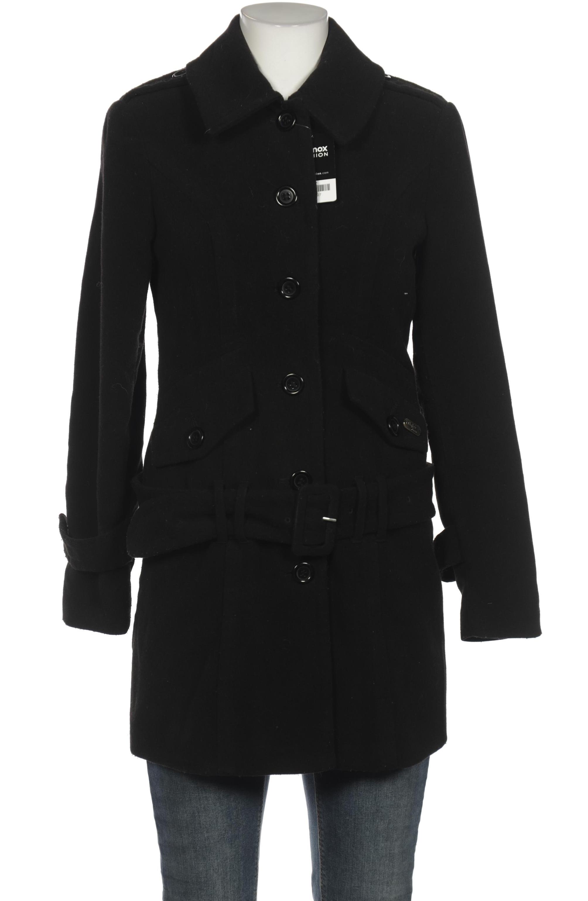 

Buffalo London Damen Mantel, schwarz, Gr. 36