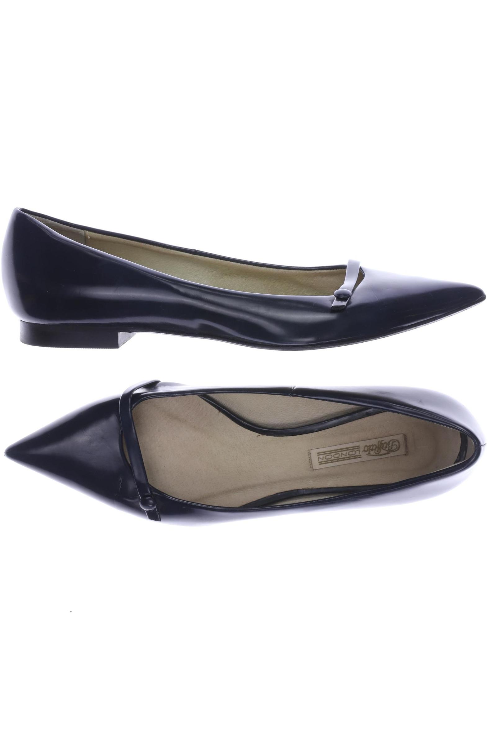 

Buffalo London Damen Ballerinas, marineblau, Gr. 36