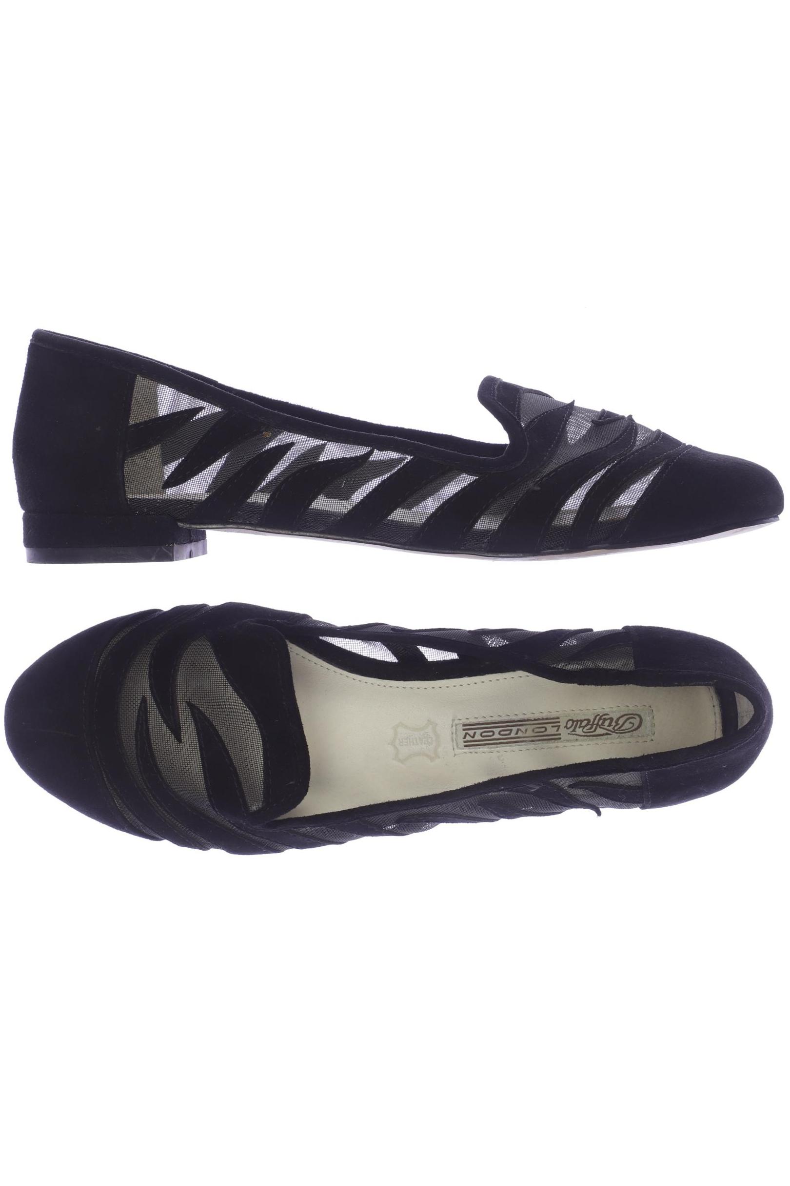 

Buffalo London Damen Ballerinas, schwarz, Gr. 39