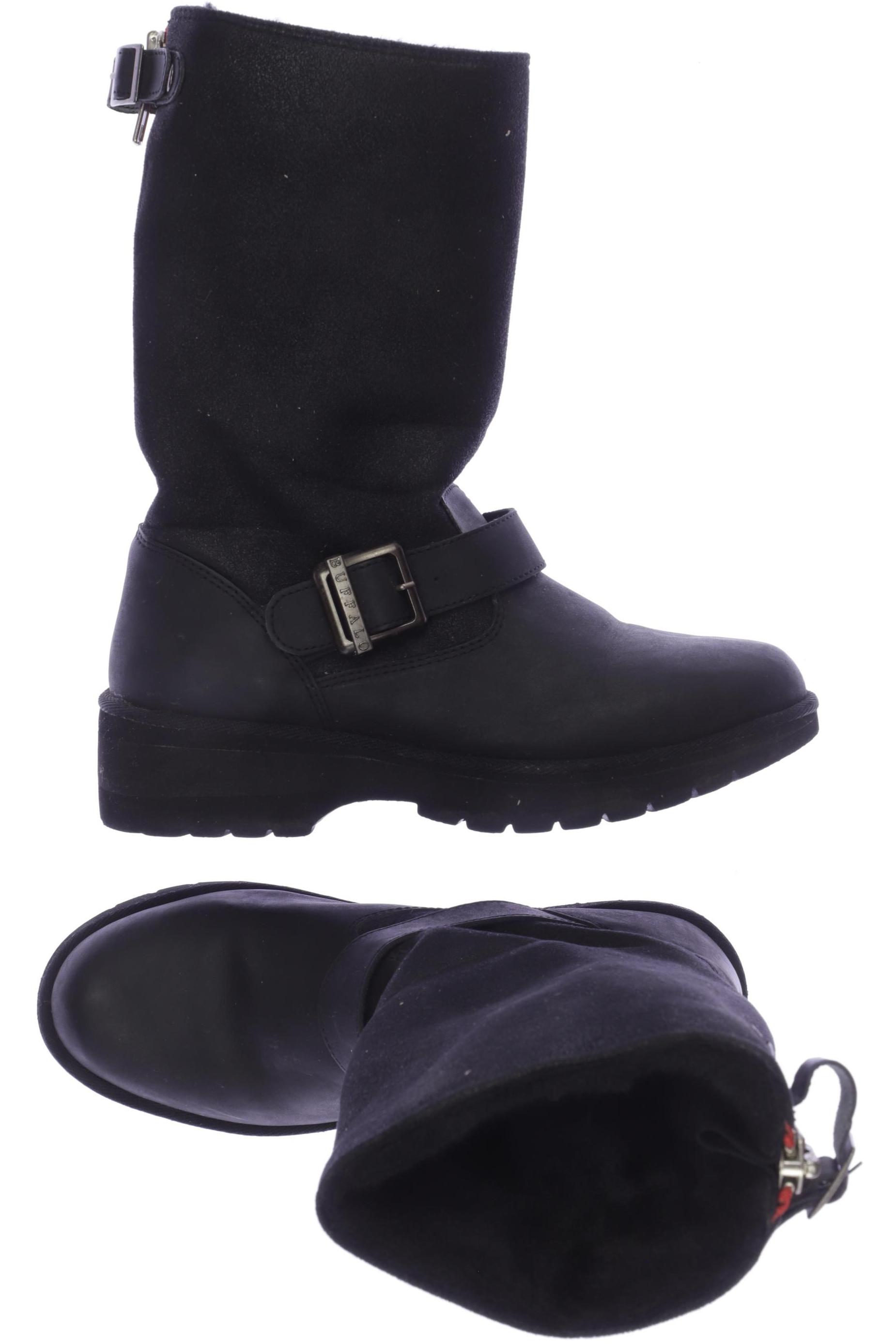 

Buffalo London Damen Stiefel, schwarz, Gr. 40