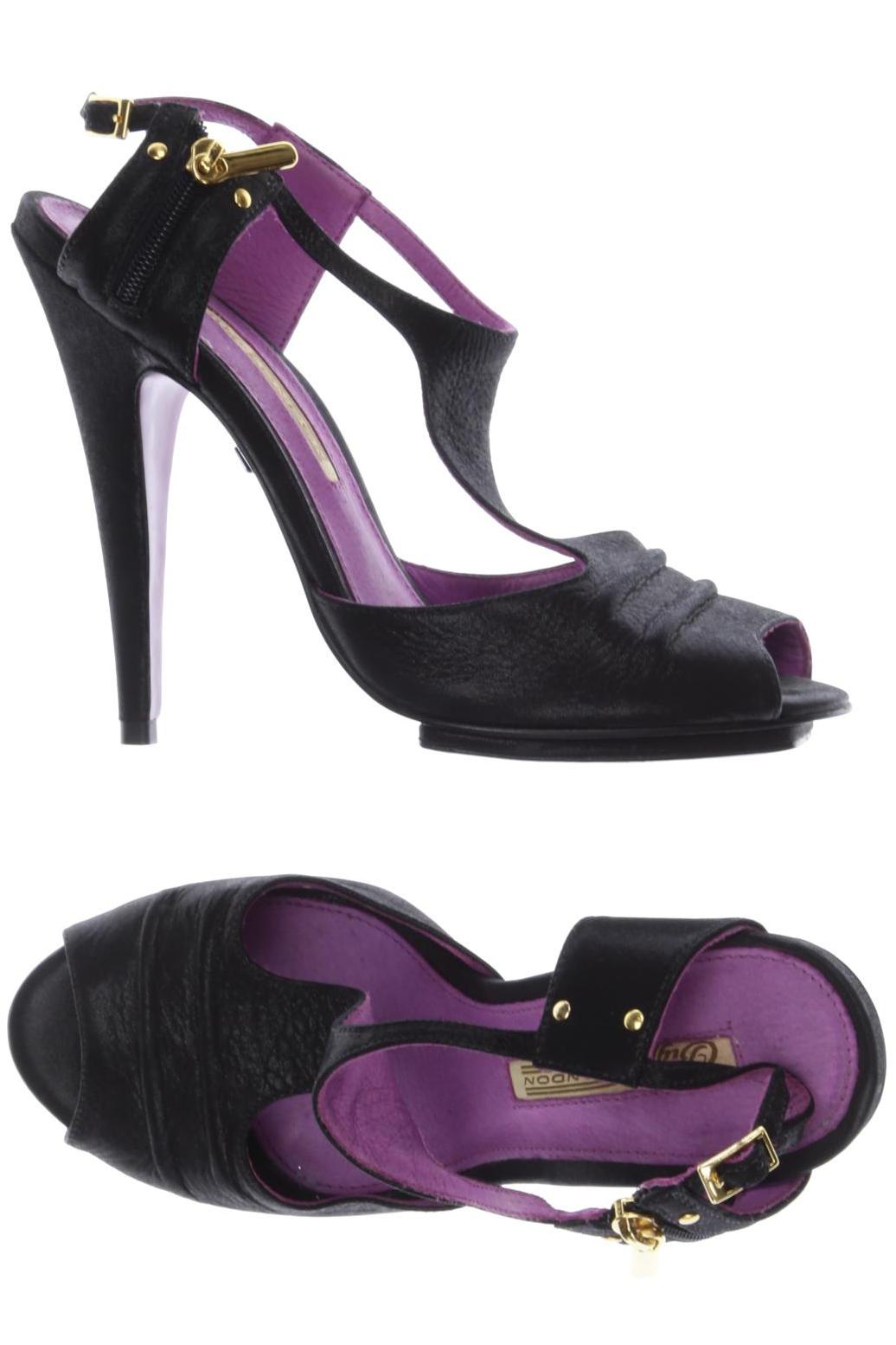 

Buffalo London Damen Sandale, schwarz, Gr. 38