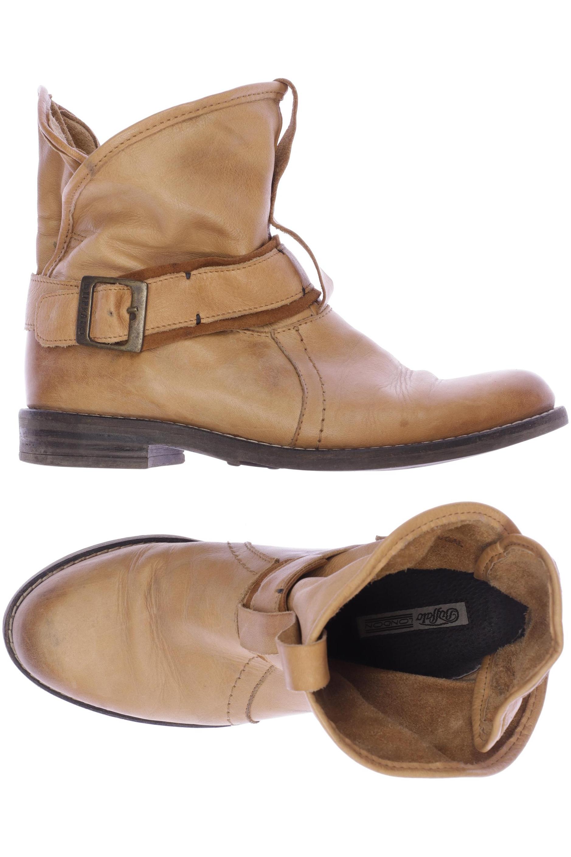 

Buffalo London Damen Stiefelette, beige, Gr. 38