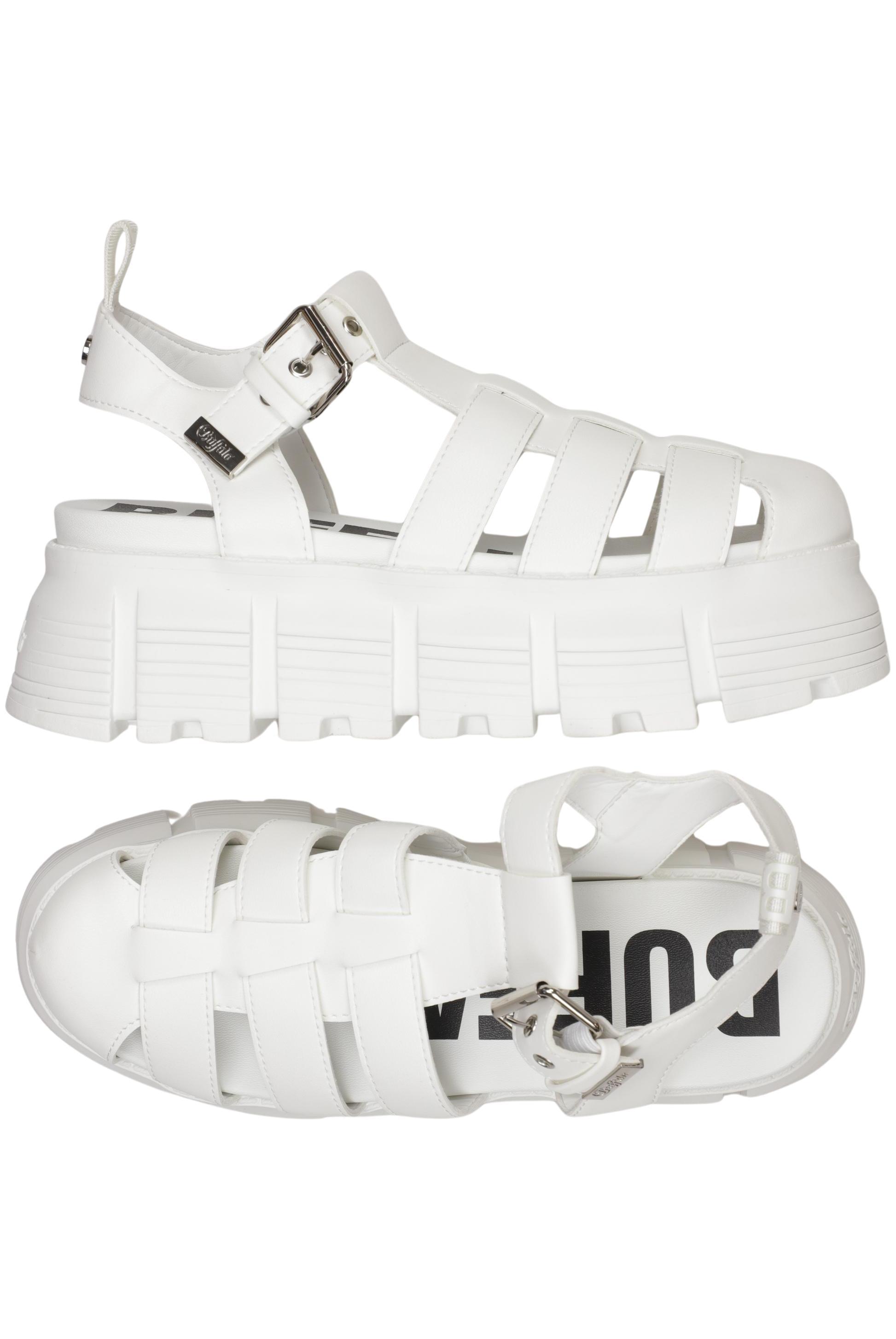 

Buffalo London Damen Sandale, weiß, Gr. 41