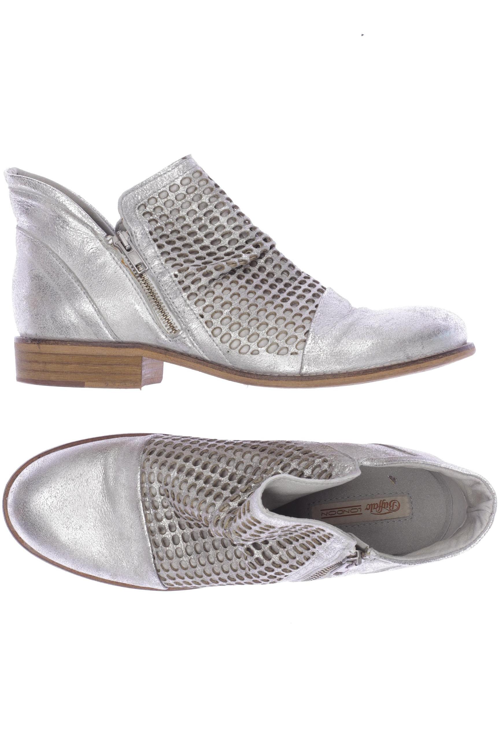 

Buffalo London Damen Stiefelette, silber, Gr. 40