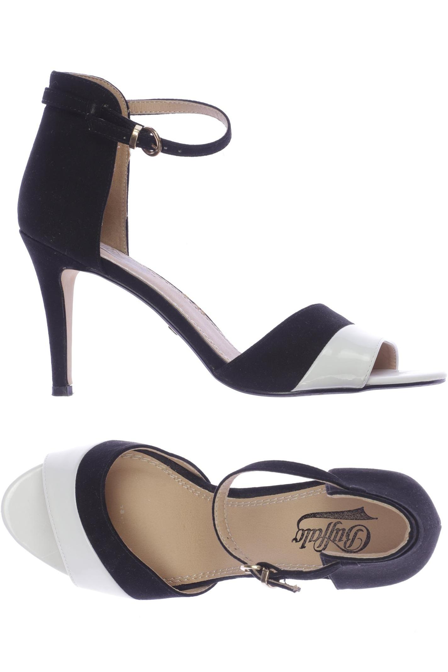 

Buffalo London Damen Sandale, schwarz, Gr. 41