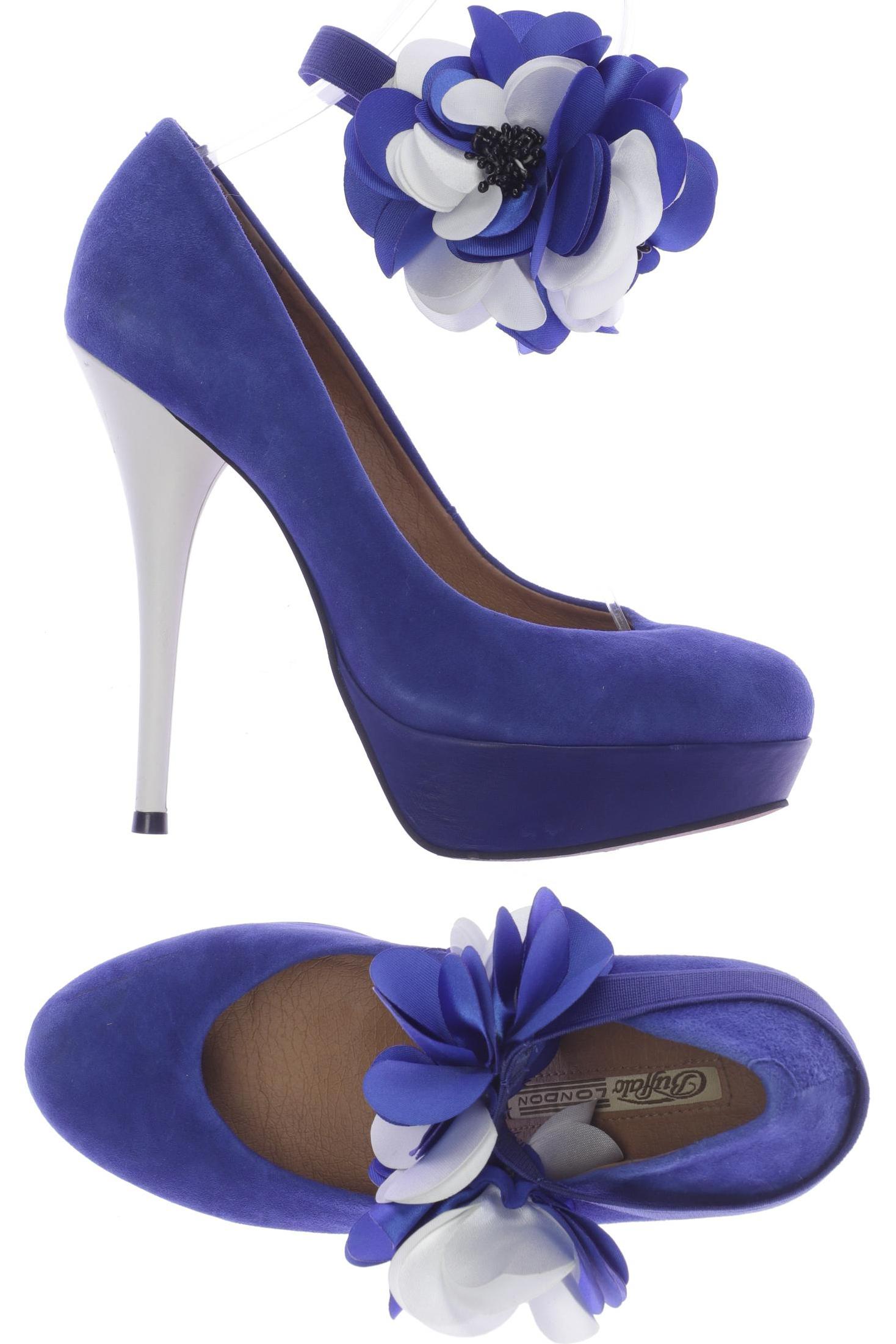 

Buffalo London Damen Pumps, blau, Gr. 39