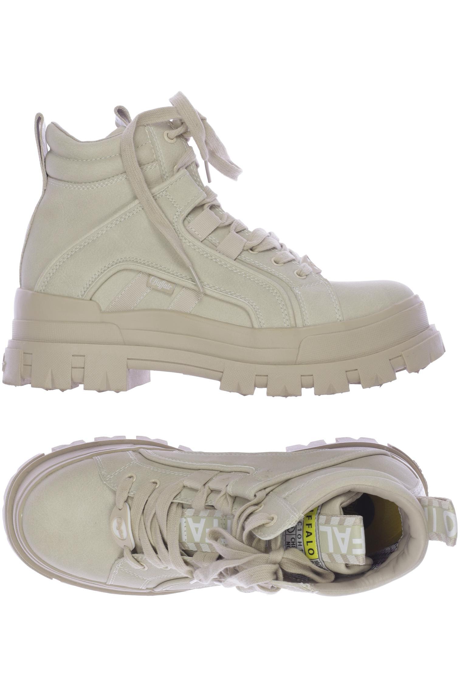 

Buffalo London Damen Stiefelette, beige, Gr. 42