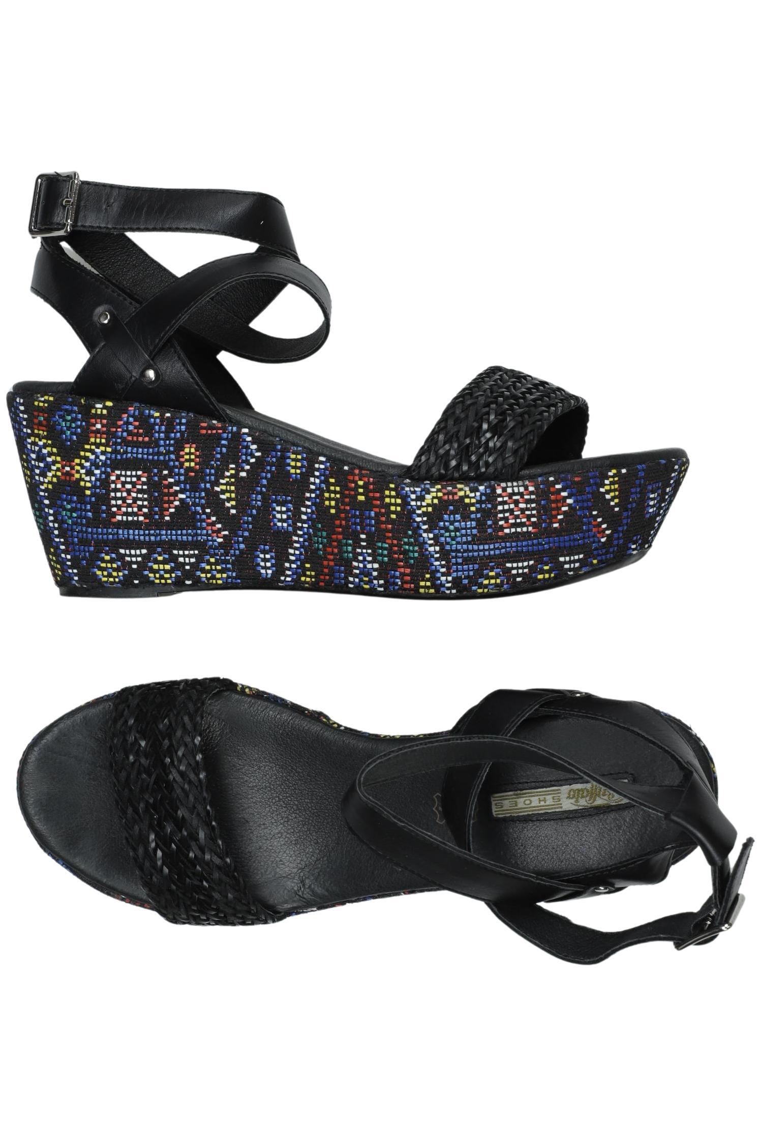 

Buffalo London Damen Sandale, schwarz, Gr. 39