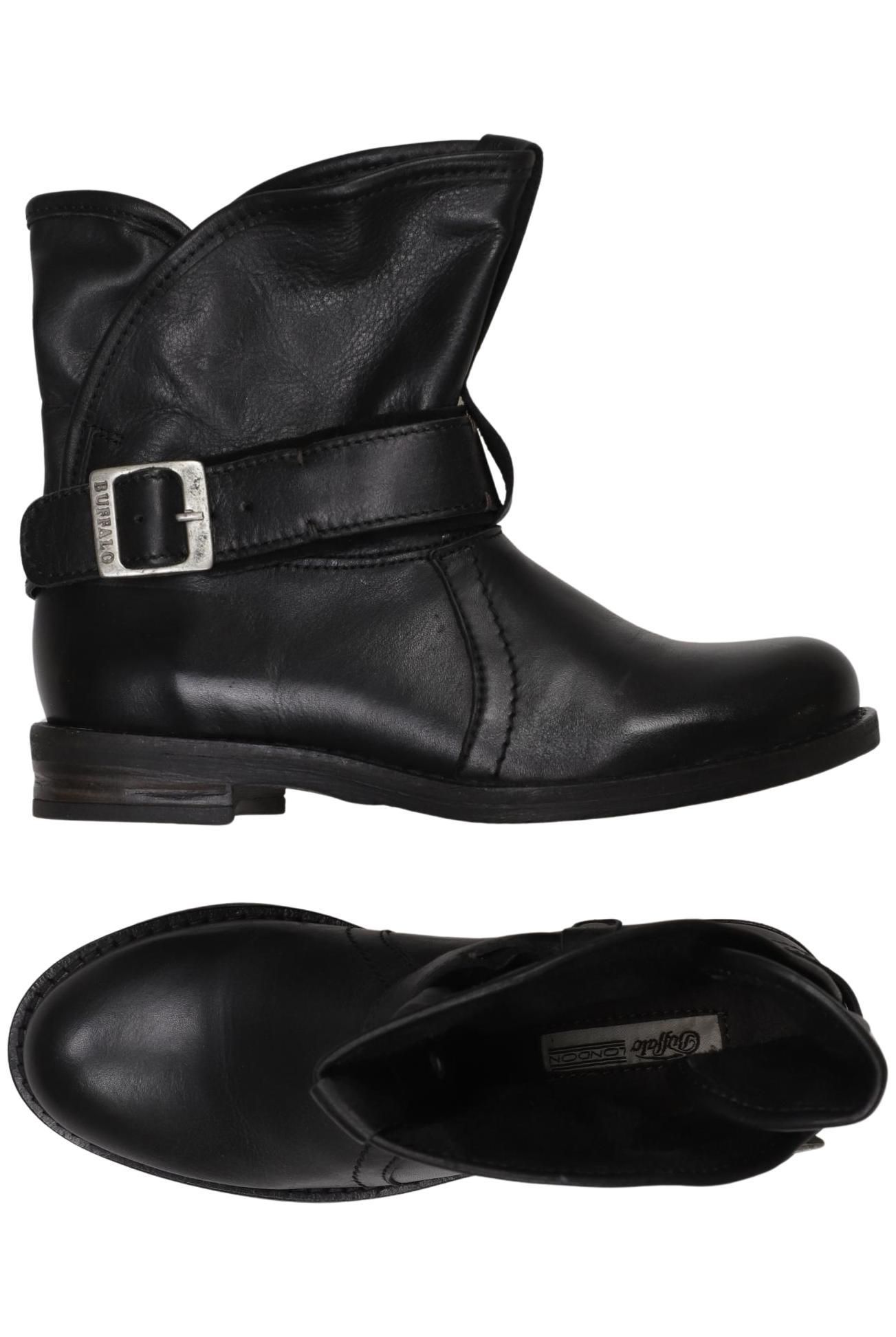 

Buffalo London Damen Stiefelette, schwarz, Gr. 36