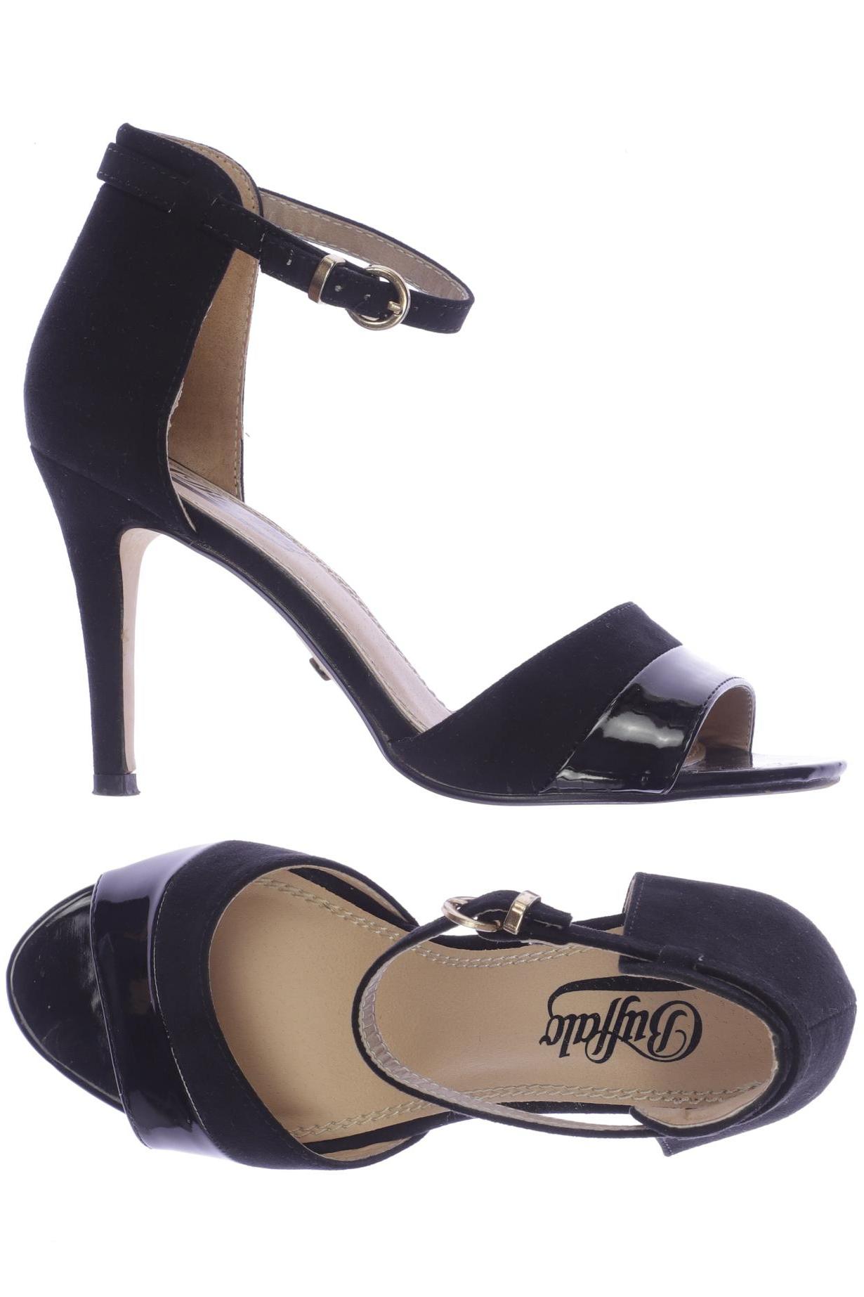

Buffalo London Damen Sandale, schwarz, Gr. 37