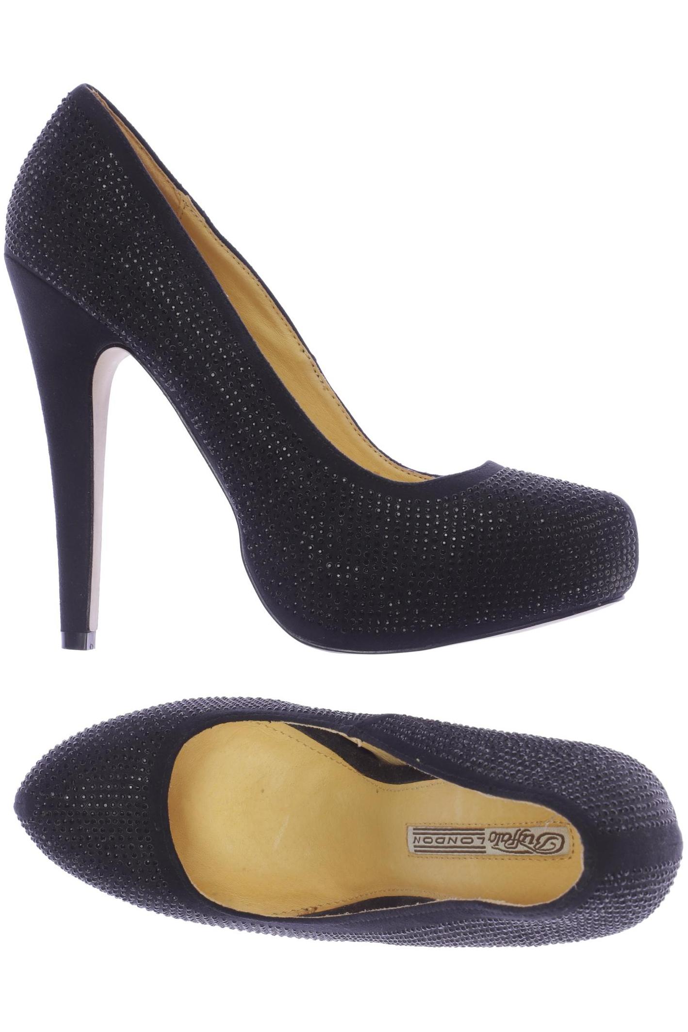 

Buffalo London Damen Pumps, schwarz, Gr. 38