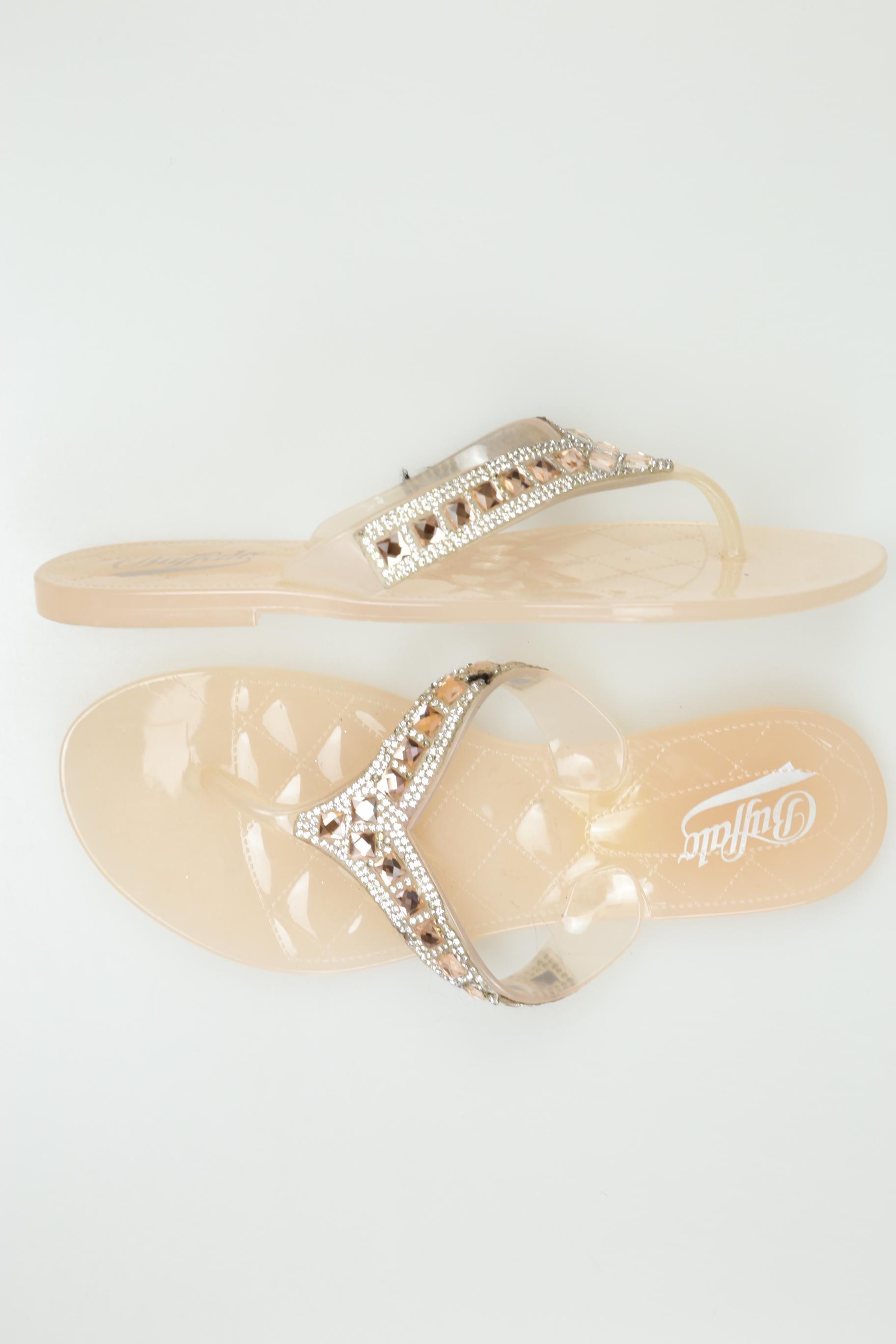 

Buffalo London Damen Sandale, beige, Gr. 39
