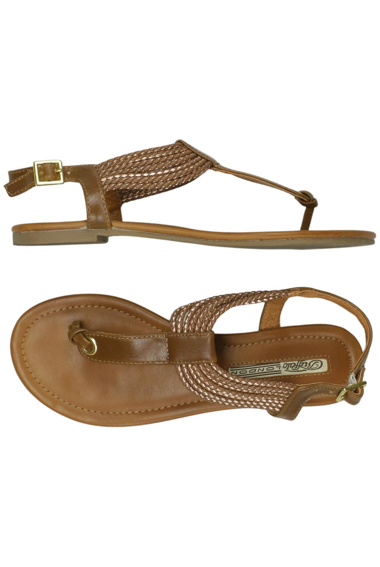 

Buffalo London Damen Sandale, braun, Gr. 37