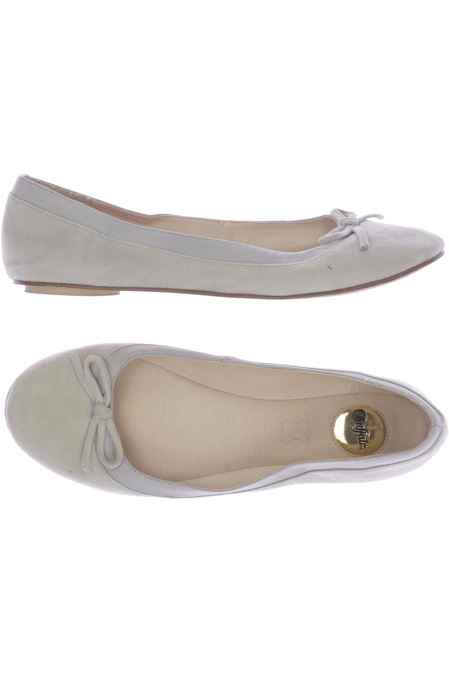 

Buffalo London Damen Ballerinas, beige, Gr. 38