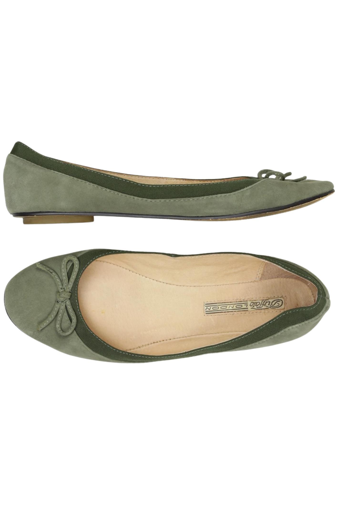 

Buffalo London Damen Ballerinas, grün, Gr. 39