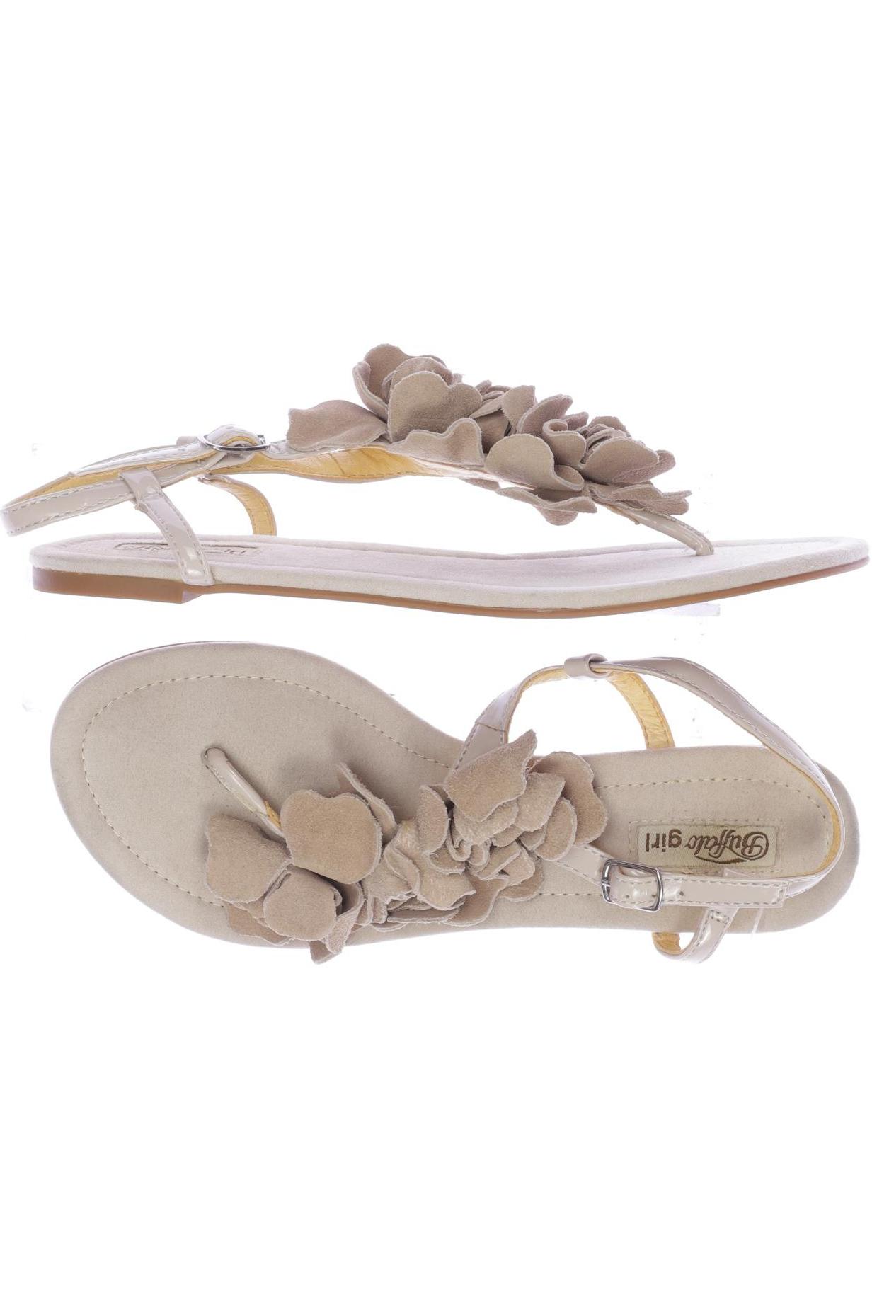 

Buffalo London Damen Sandale, beige, Gr. 37