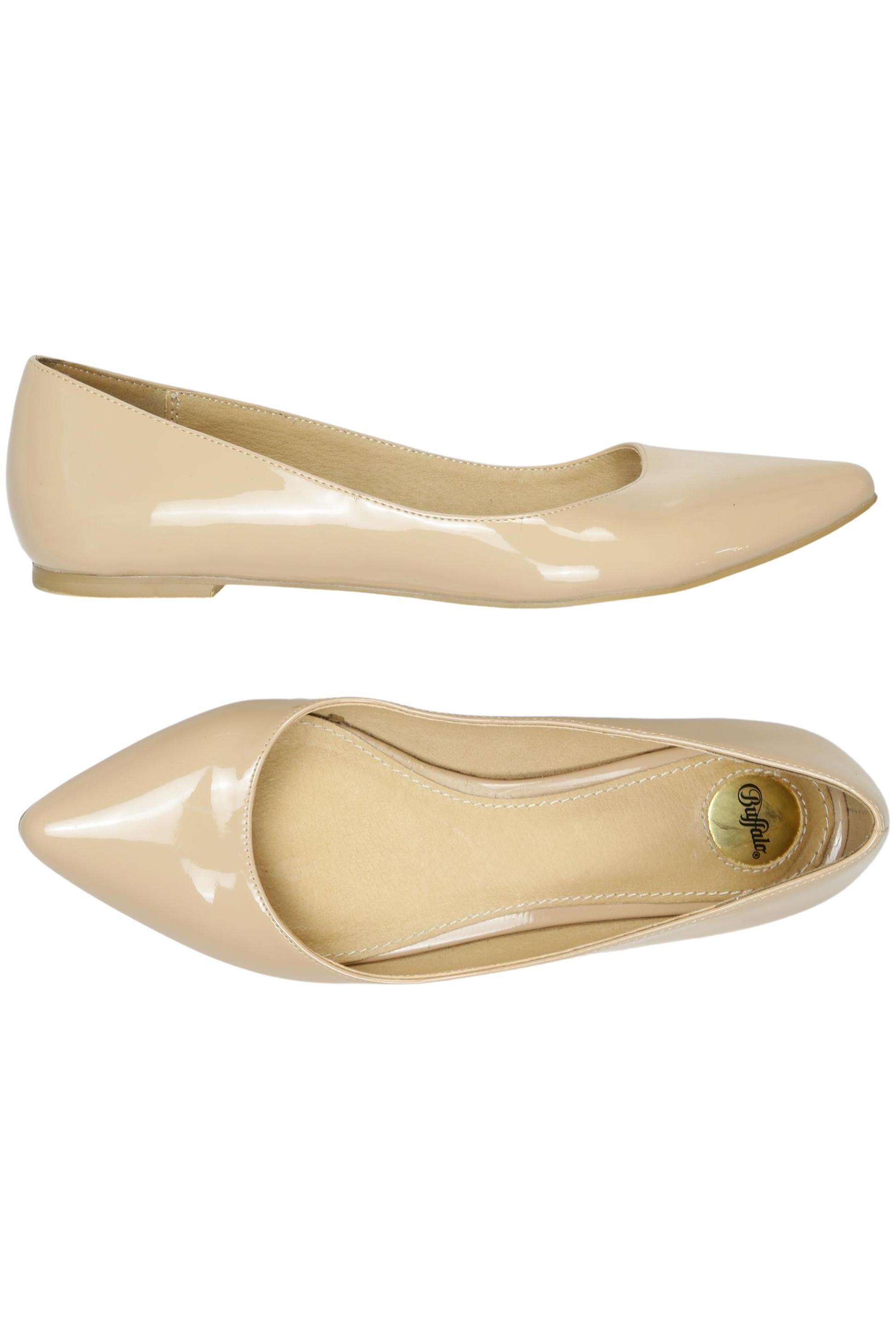 

Buffalo London Damen Ballerinas, beige, Gr. 39