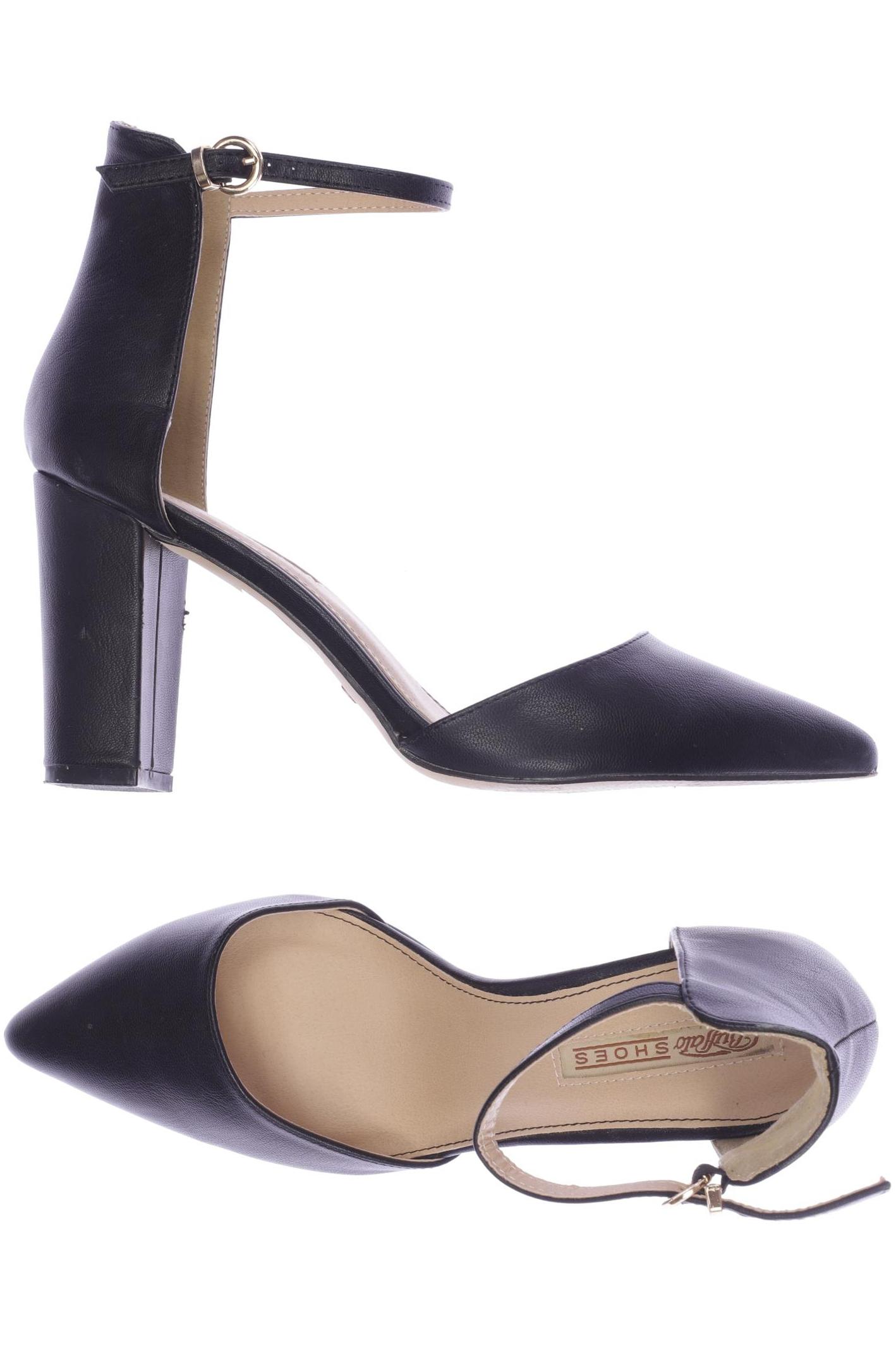 

Buffalo LONDON Damen Sandale, schwarz