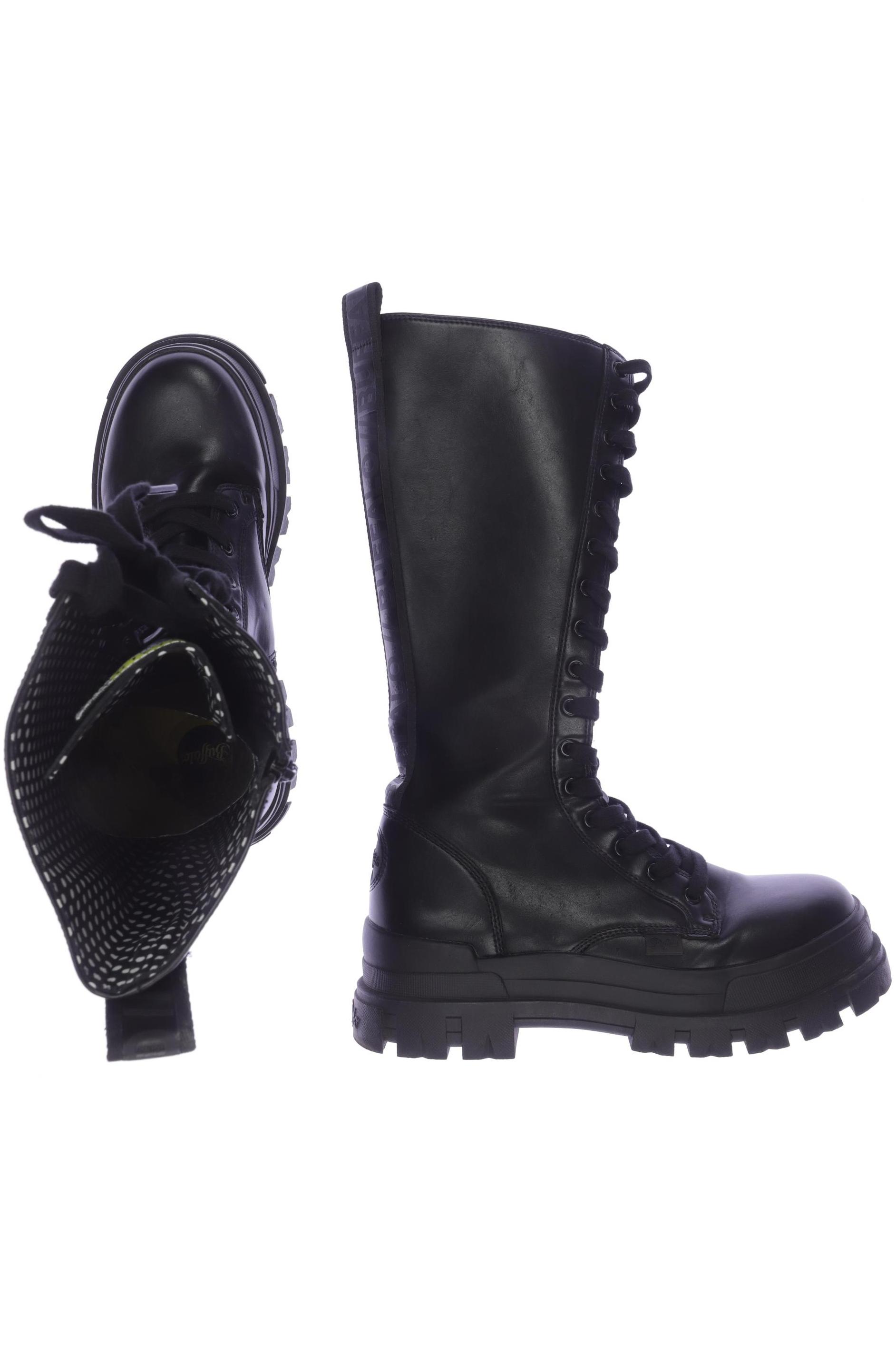 

Buffalo London Damen Stiefel, schwarz, Gr. 40