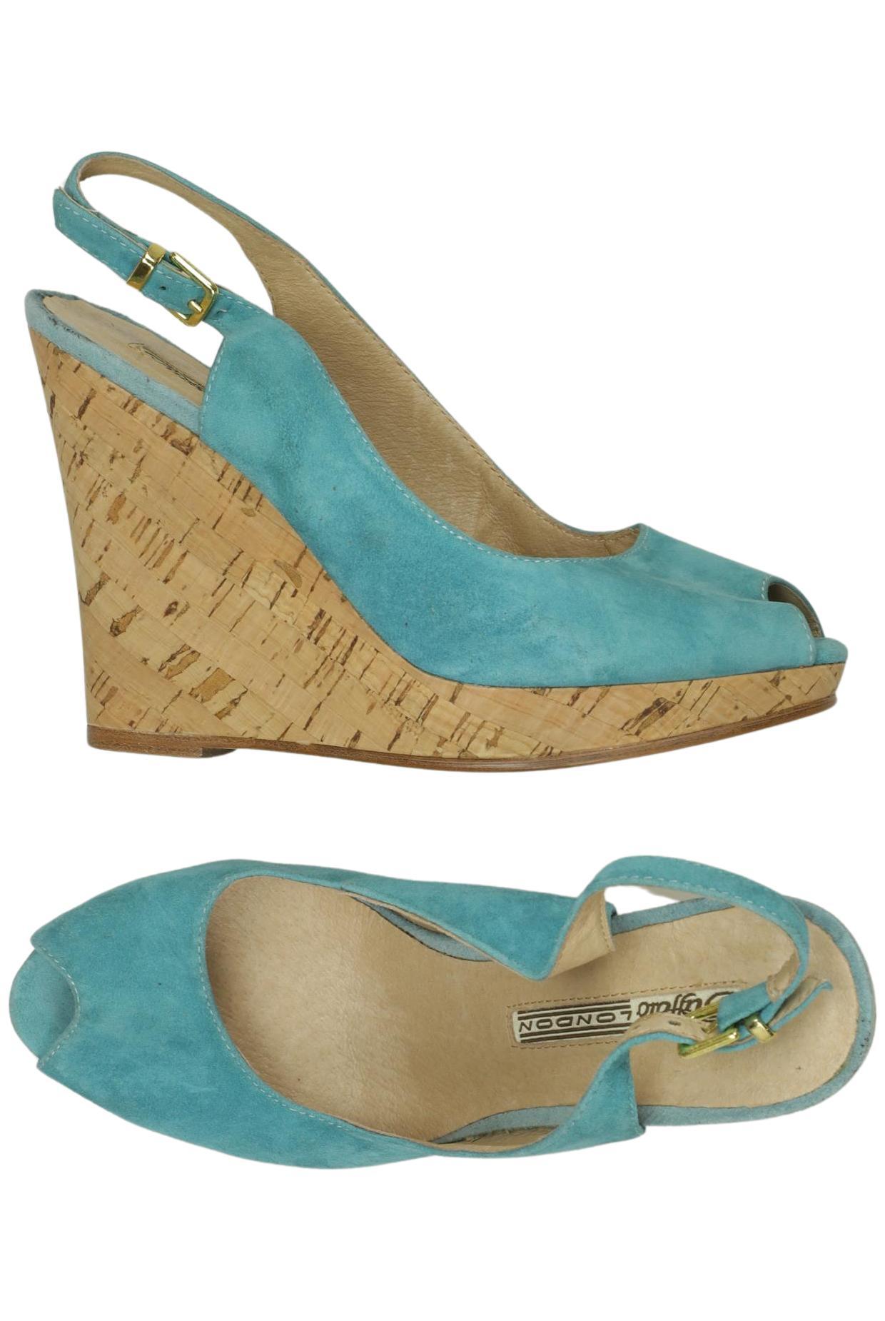 

Buffalo London Damen Sandale, türkis, Gr. 36