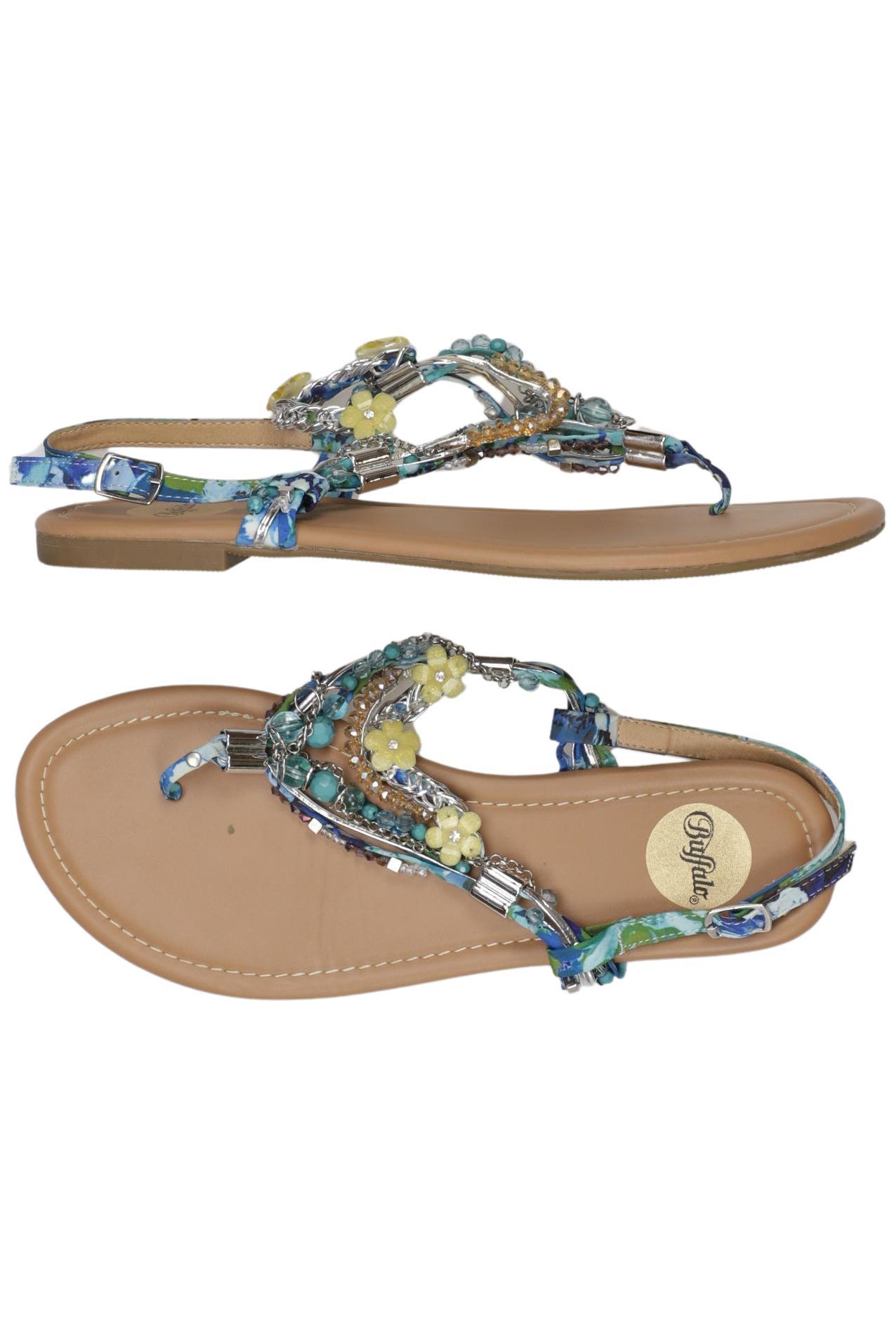 

Buffalo London Damen Sandale, blau, Gr. 39
