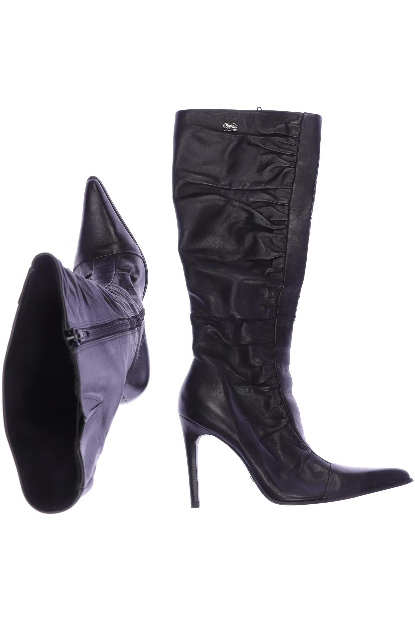 

Buffalo London Damen Stiefel, schwarz, Gr. 38