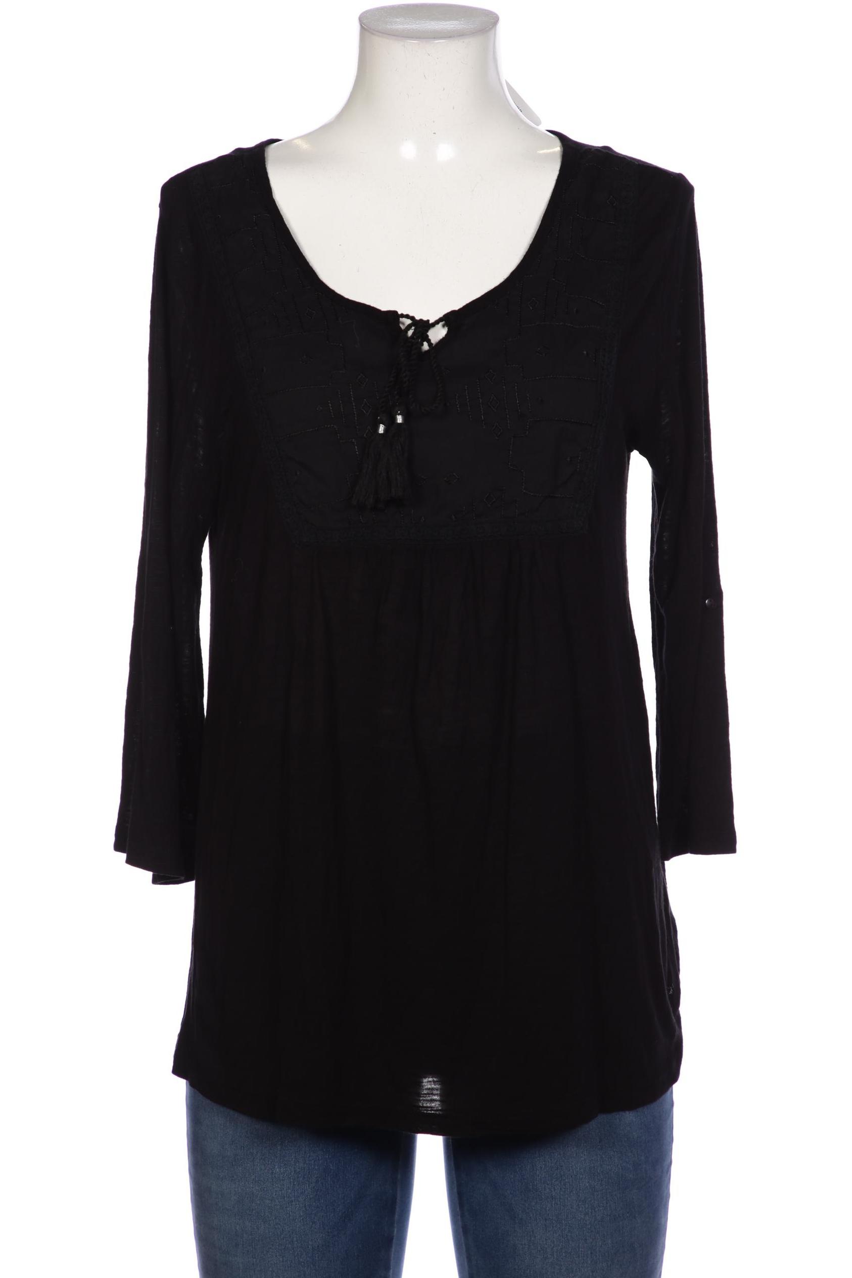 

Buffalo London Damen Bluse, schwarz, Gr. 40