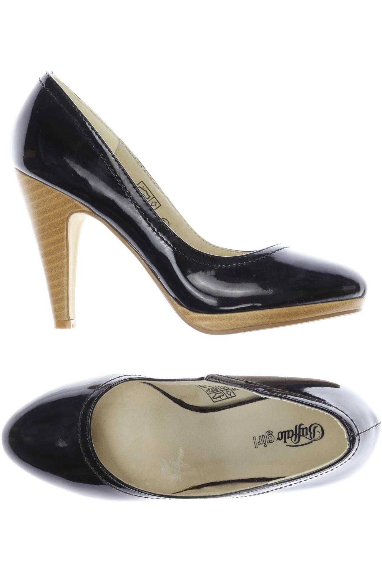 

Buffalo London Damen Pumps, schwarz, Gr. 38