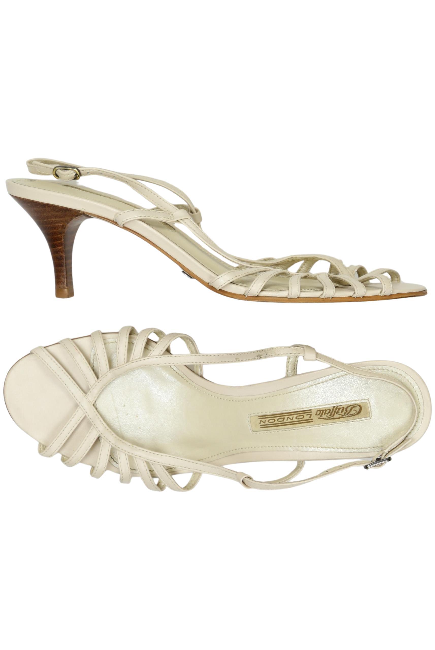 

Buffalo London Damen Sandale, cremeweiß, Gr. 39