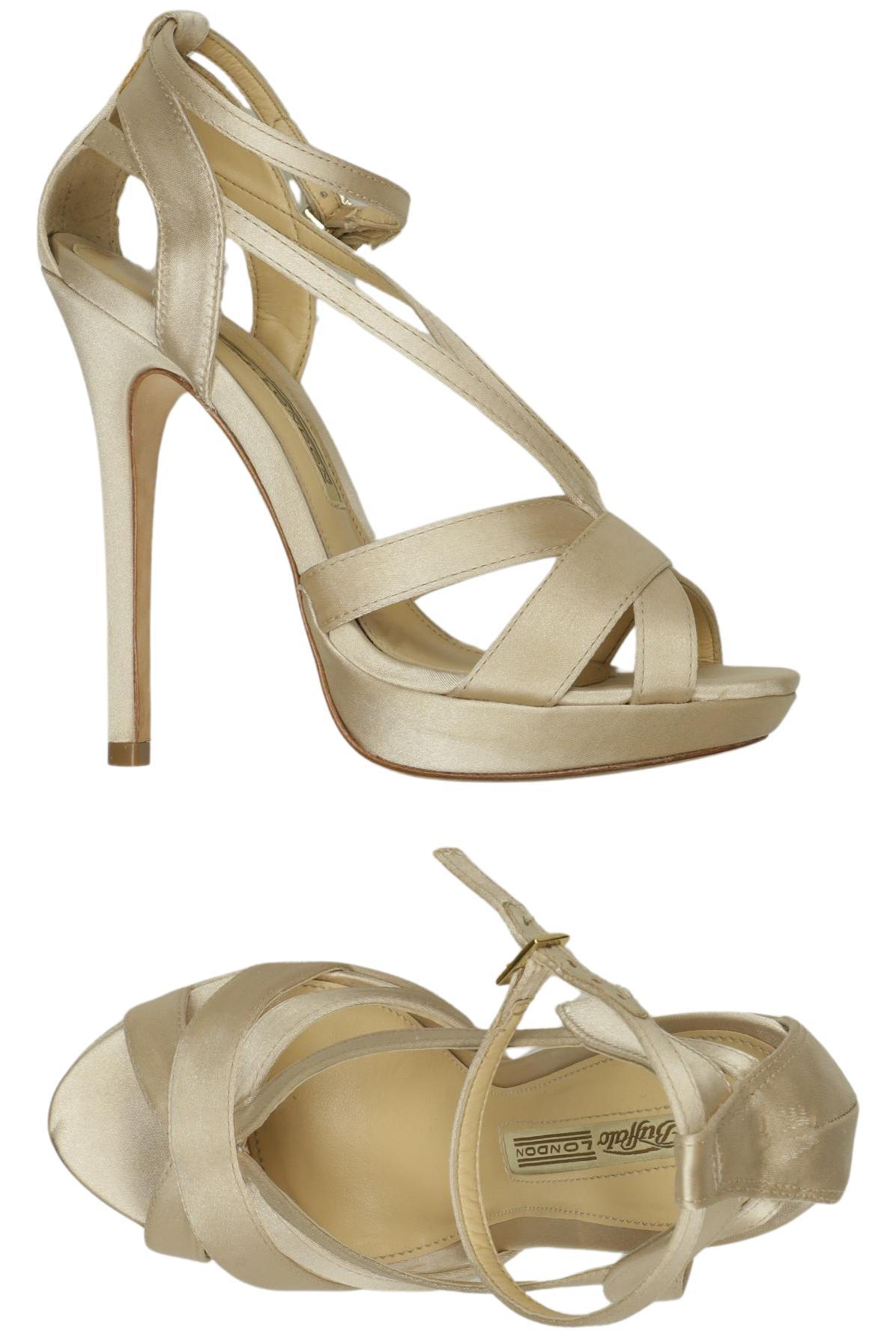 

Buffalo London Damen Sandale, gold, Gr. 36