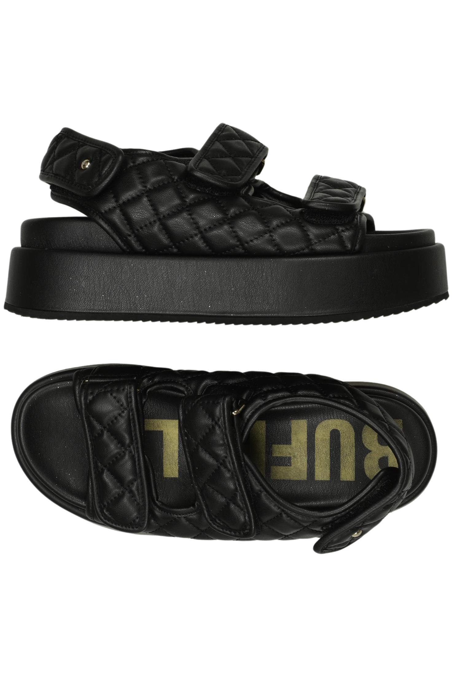 

Buffalo London Damen Sandale, schwarz, Gr. 37