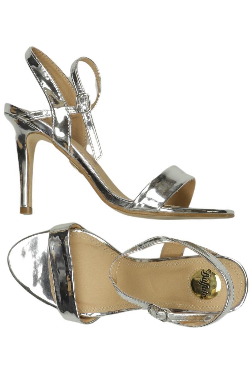 

Buffalo London Damen Sandale, silber, Gr. 38
