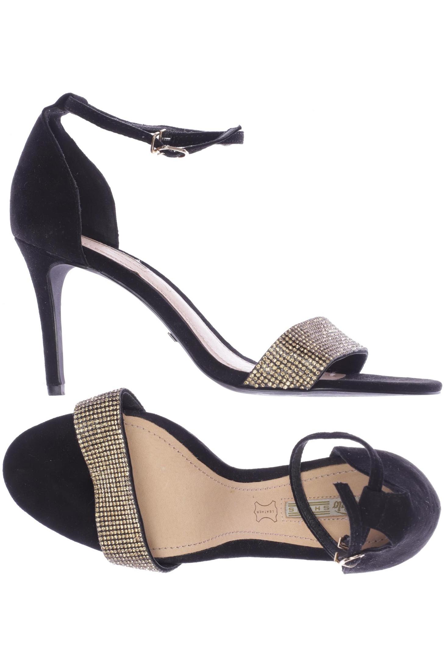 

Buffalo London Damen Sandale, schwarz, Gr. 40