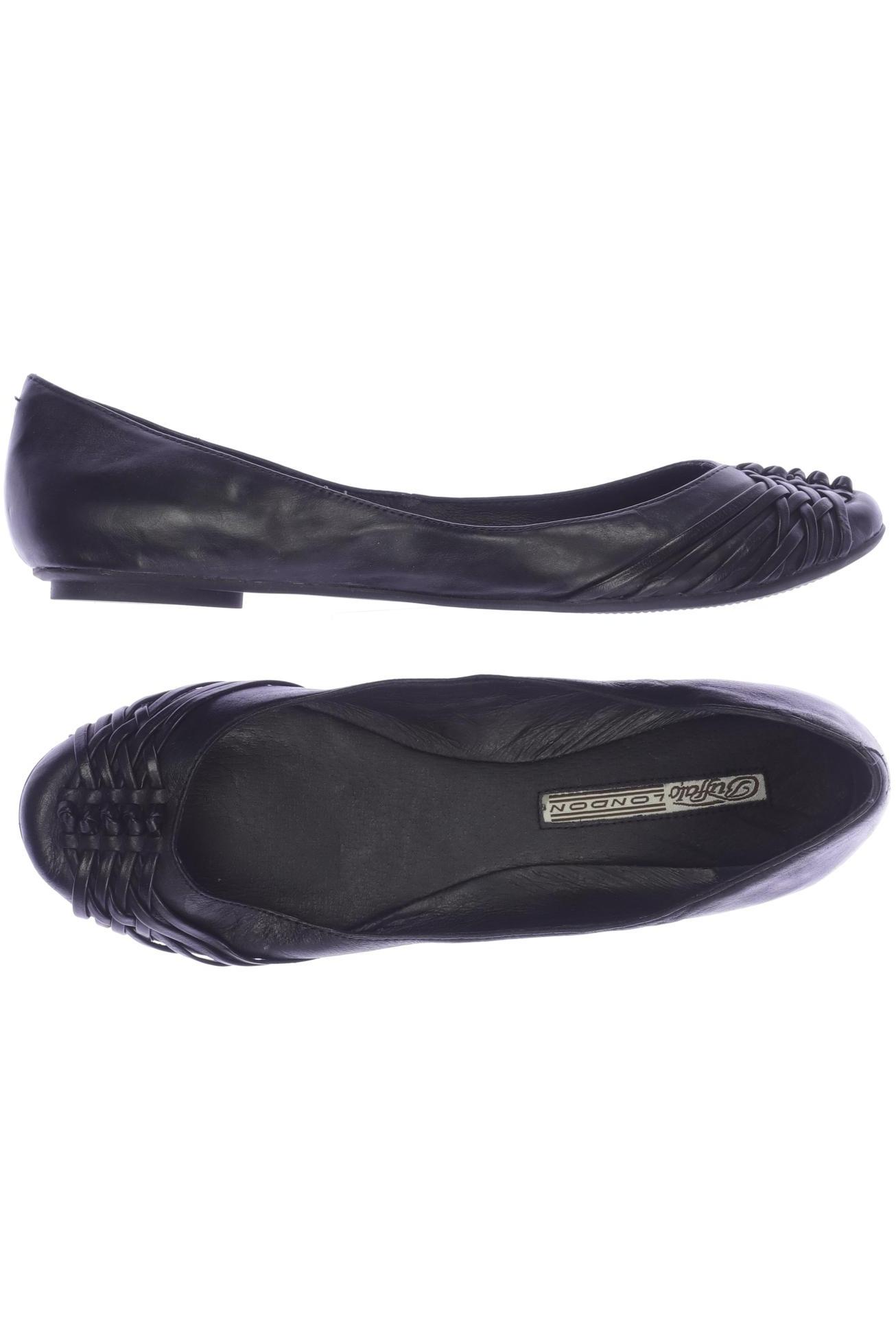 

Buffalo LONDON Damen Ballerinas, schwarz