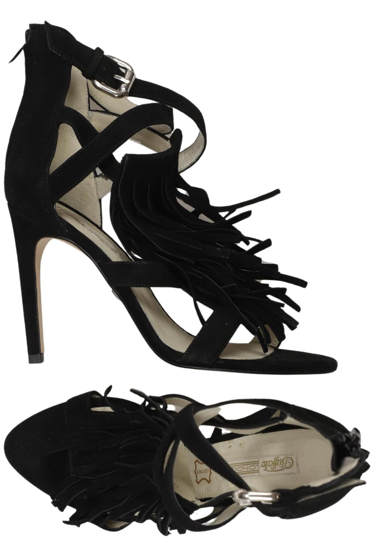 

Buffalo London Damen Sandale, schwarz, Gr. 37