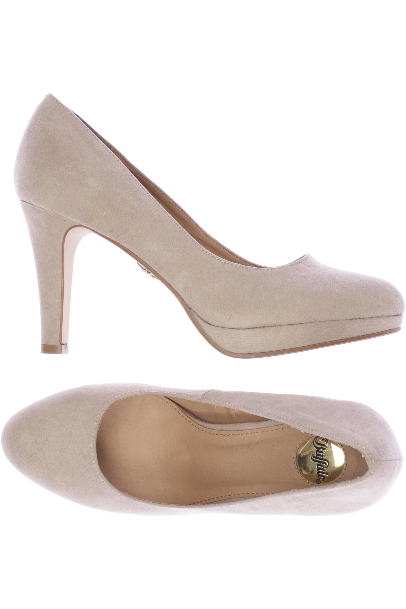 

Buffalo London Damen Pumps, beige, Gr. 39