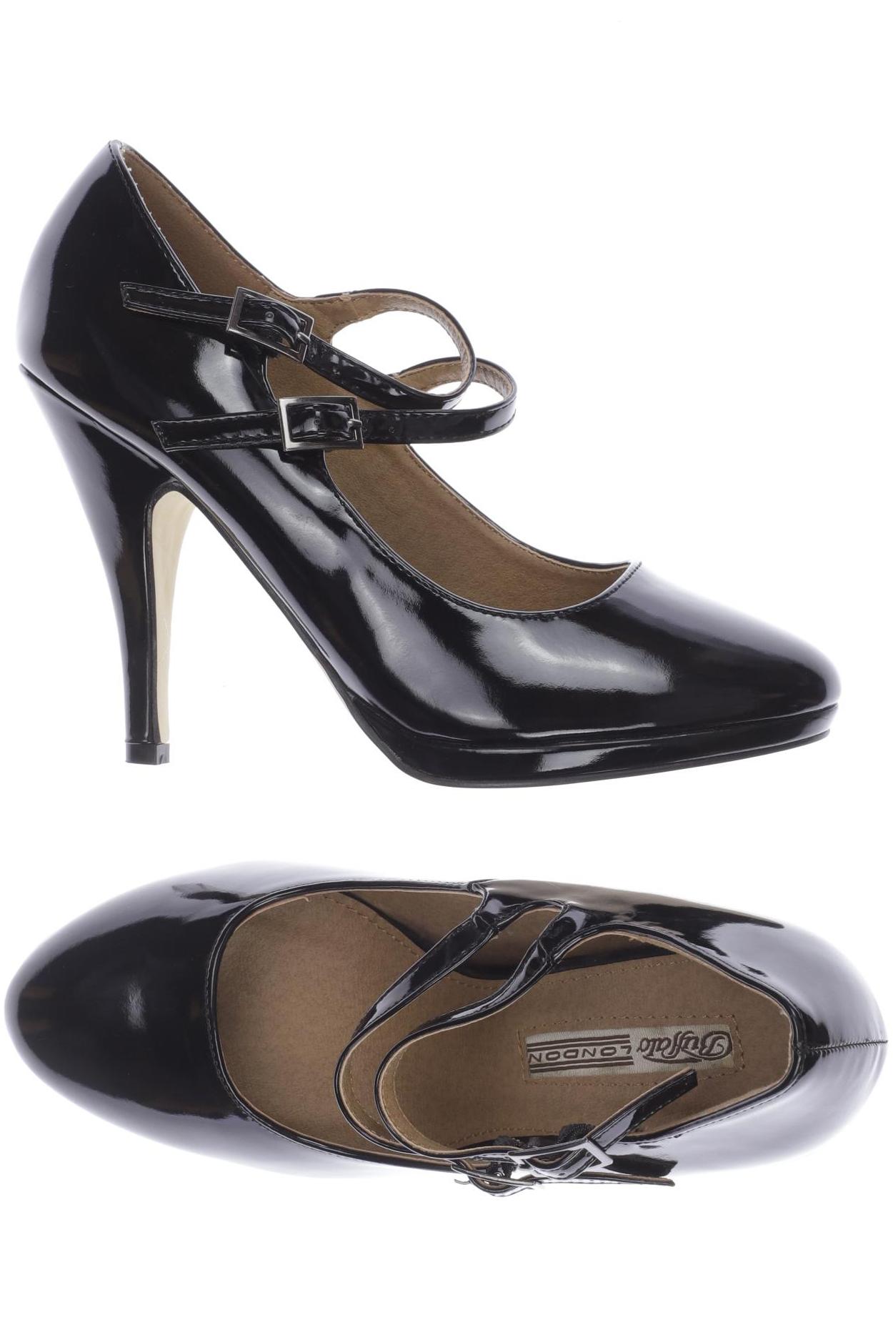 

Buffalo London Damen Pumps, schwarz, Gr. 38