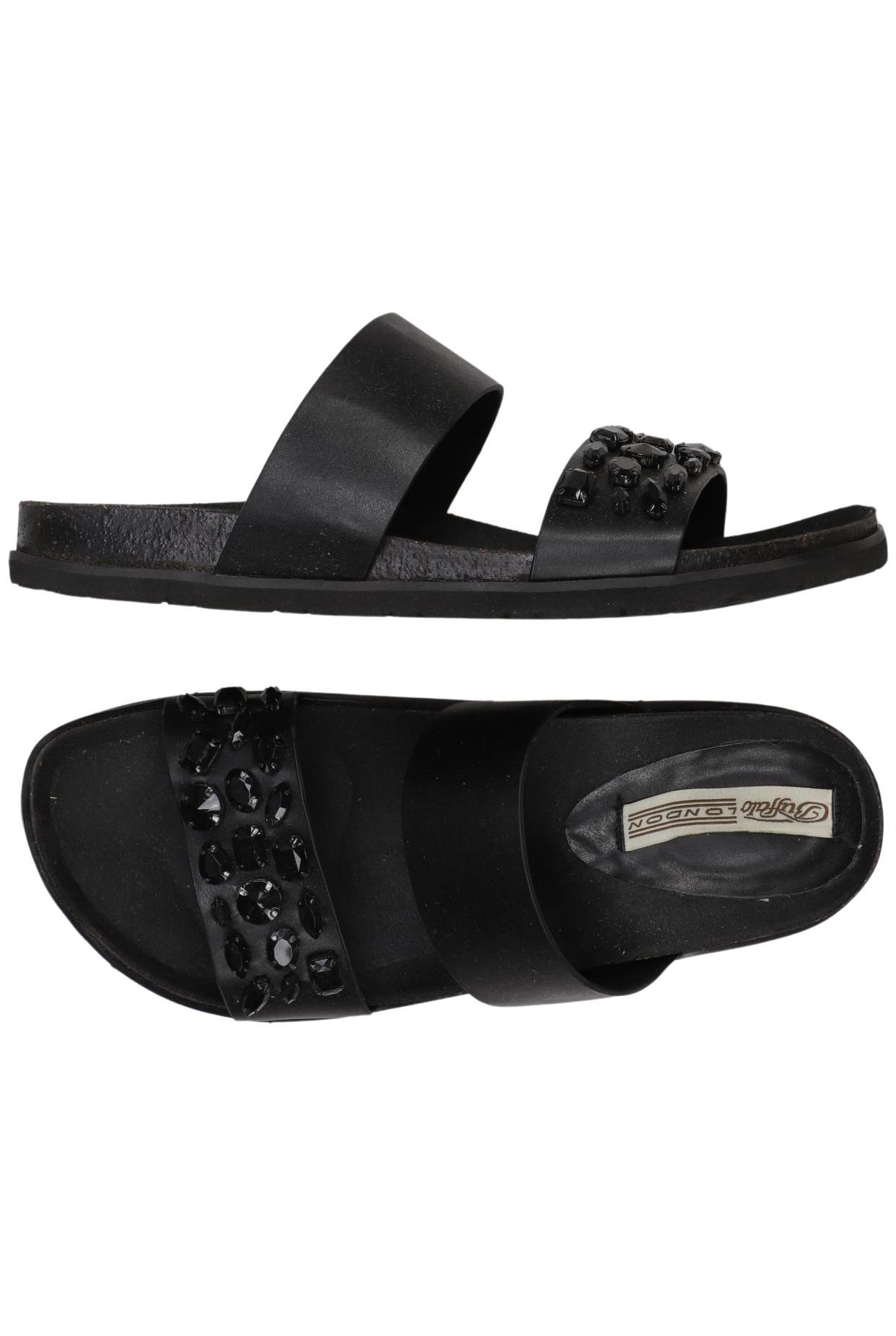 

Buffalo London Damen Sandale, schwarz, Gr. 40