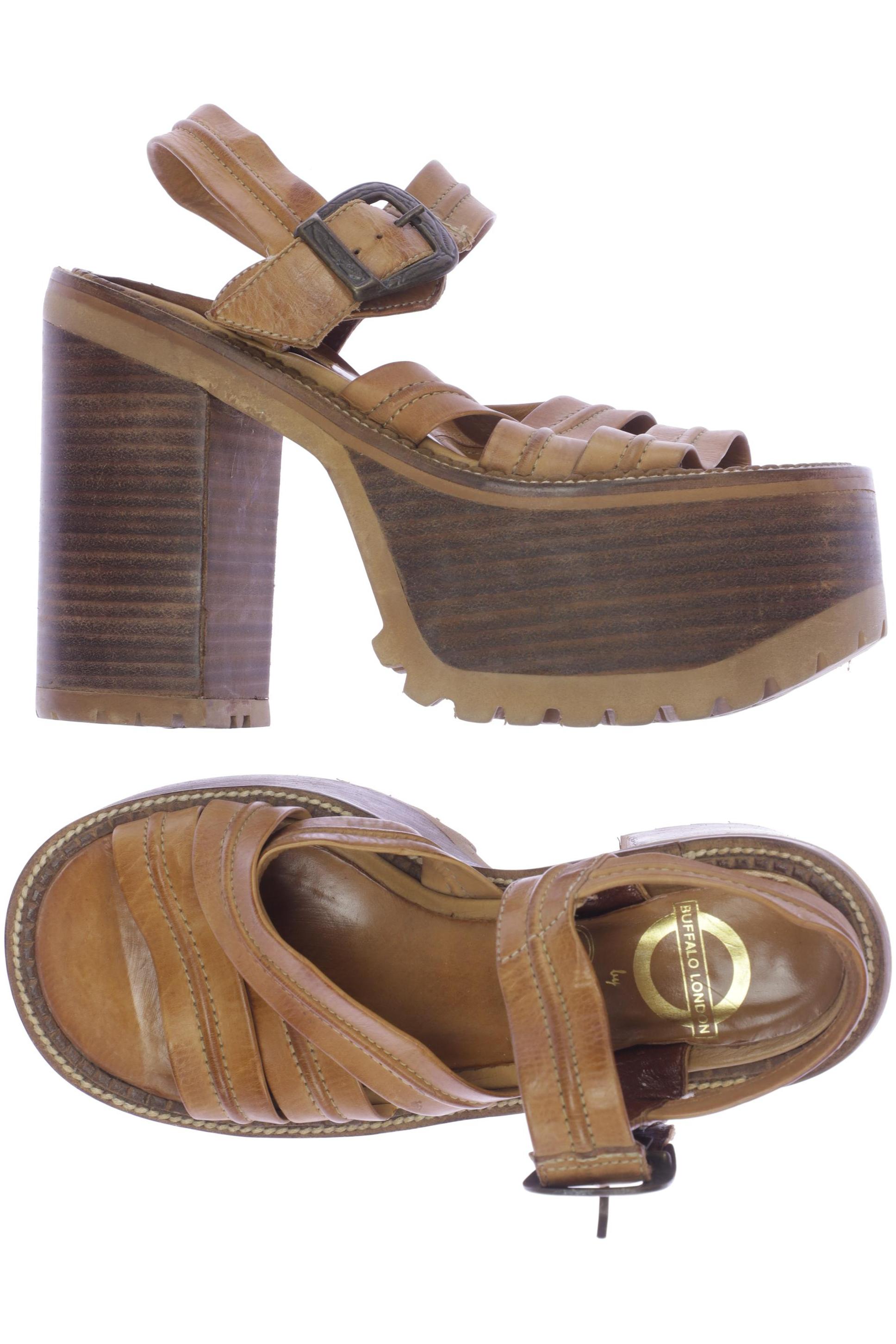 

Buffalo London Damen Sandale, braun, Gr. 36