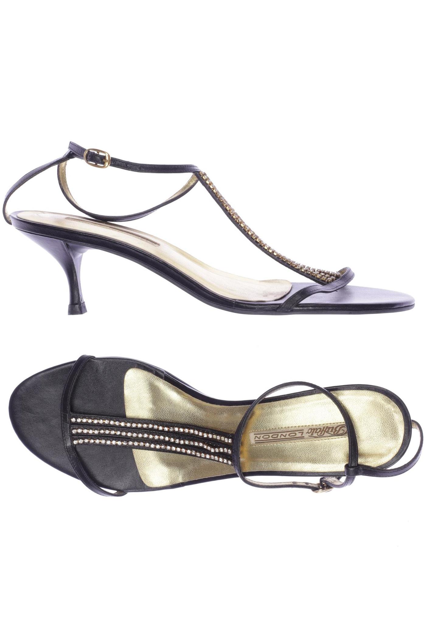 

Buffalo London Damen Sandale, schwarz, Gr. 40
