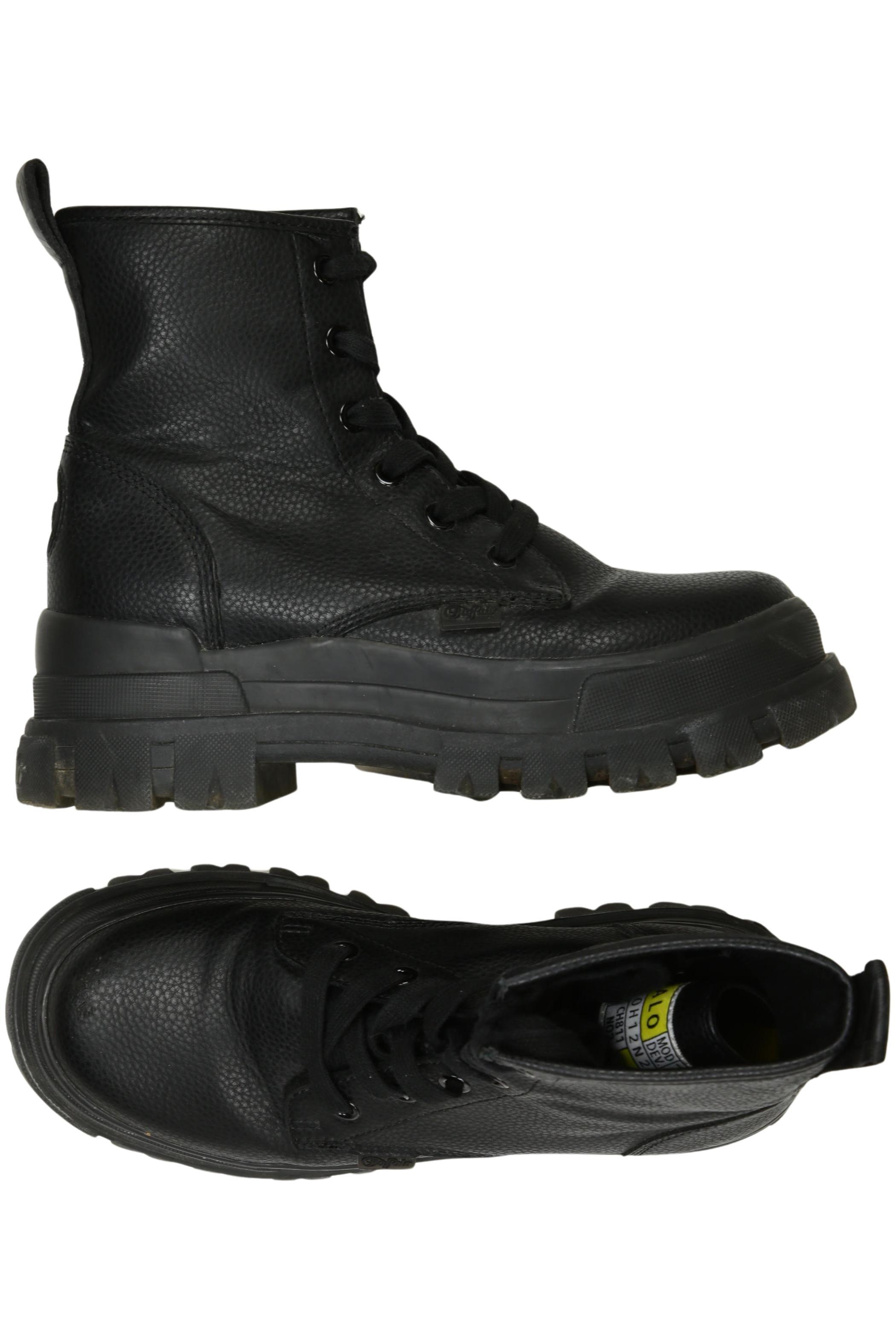 

Buffalo London Damen Stiefelette, schwarz, Gr. 38