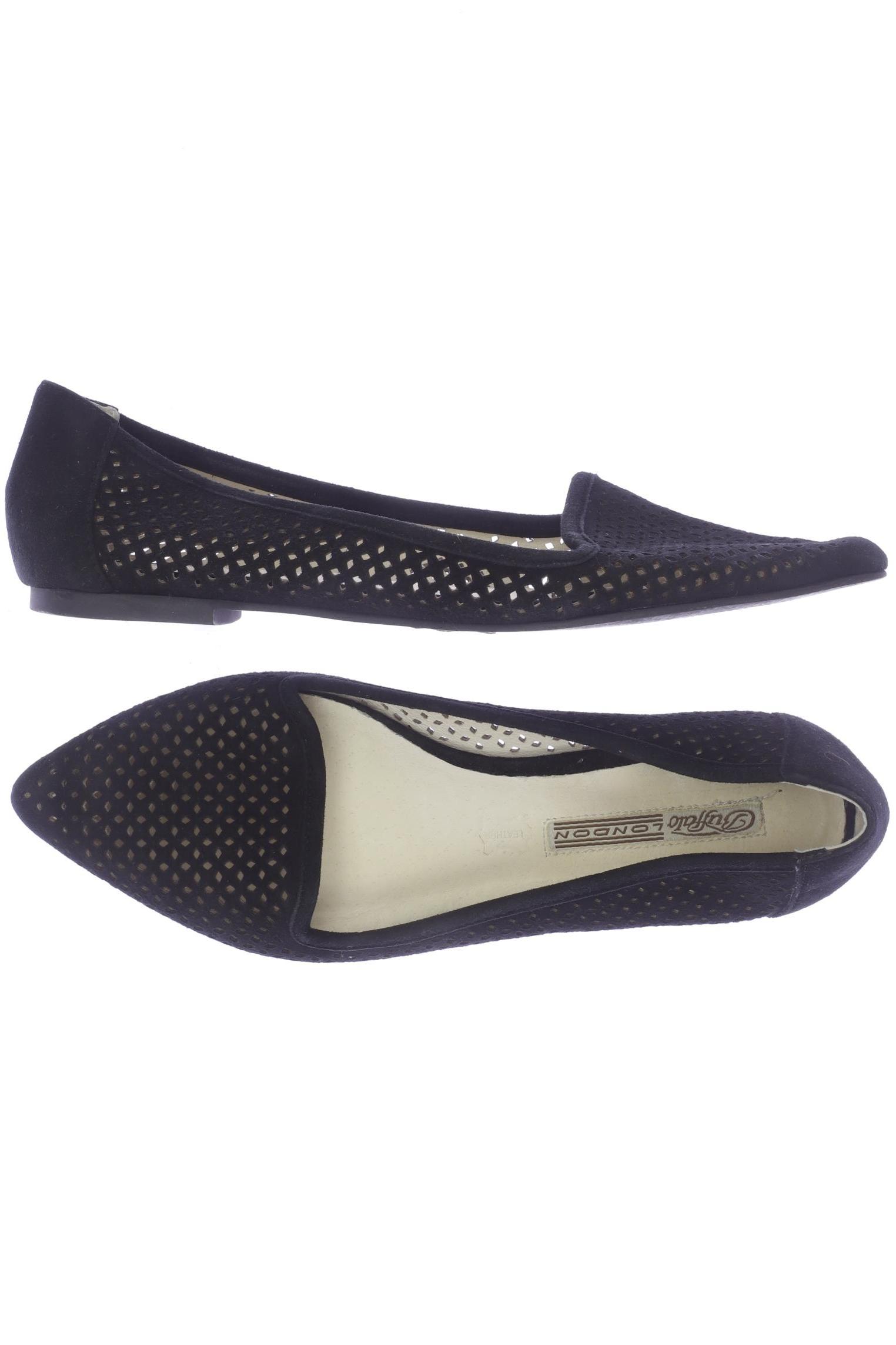 

Buffalo London Damen Ballerinas, schwarz, Gr. 38