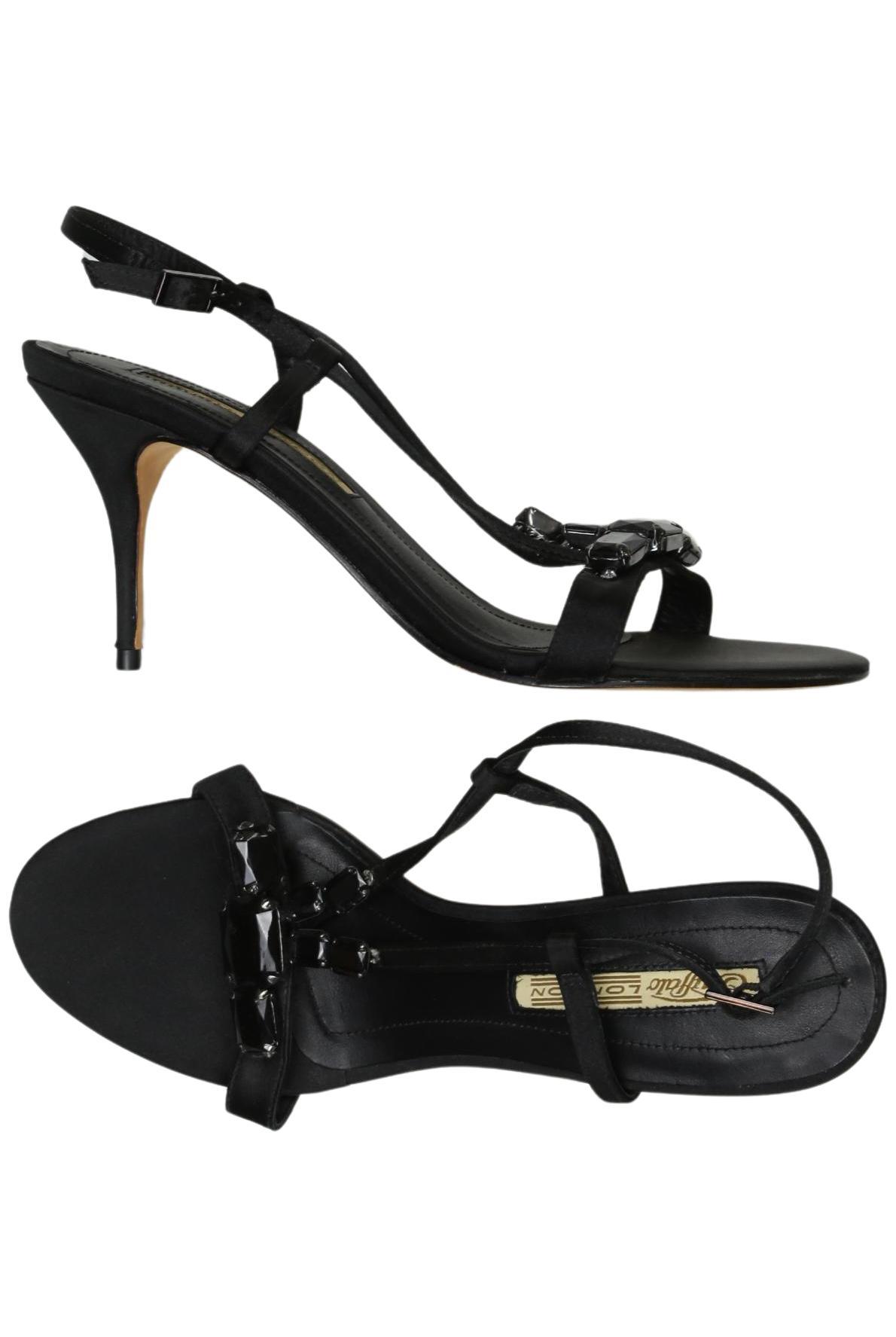 

Buffalo London Damen Sandale, schwarz, Gr. 39