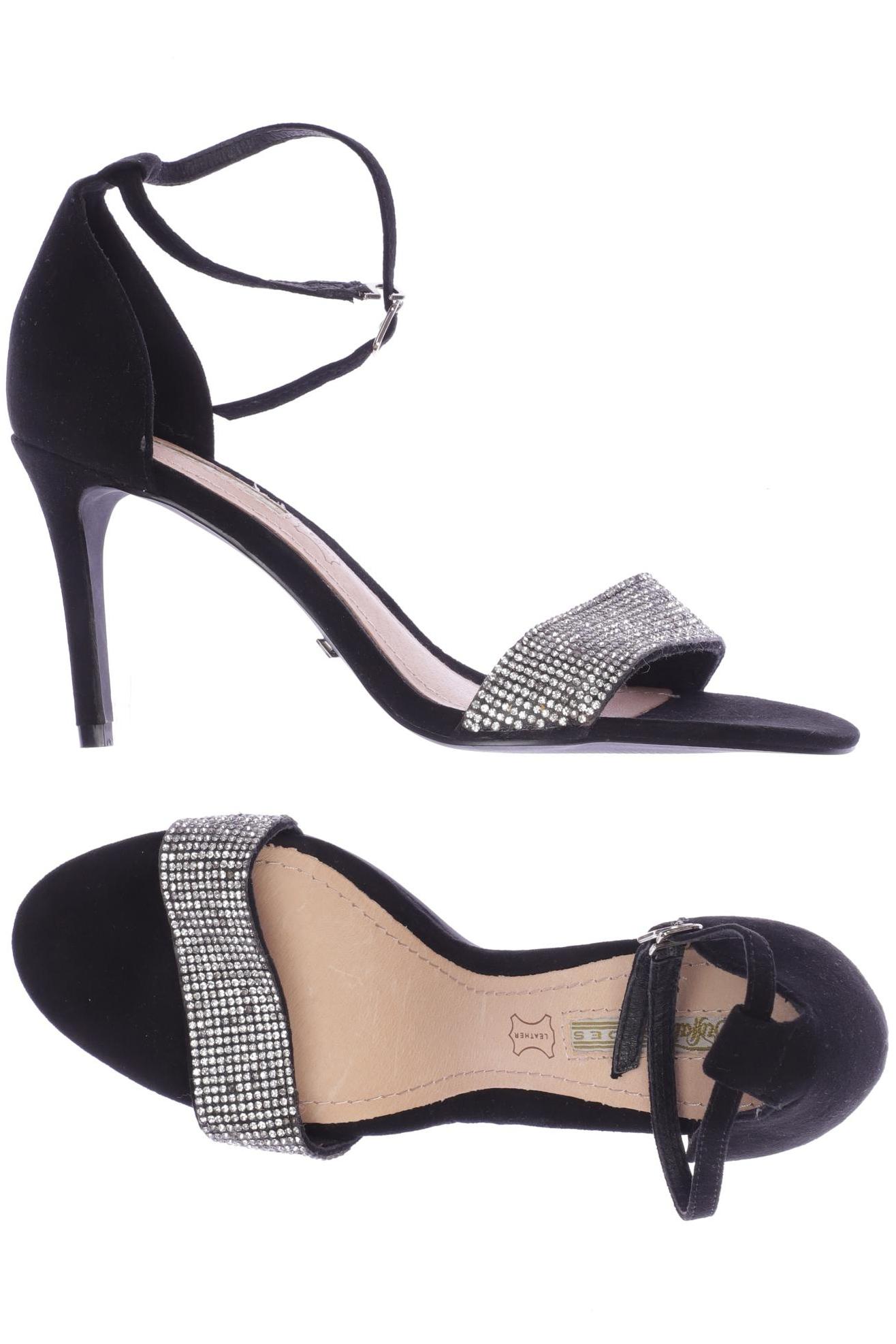 

Buffalo London Damen Sandale, schwarz, Gr. 39