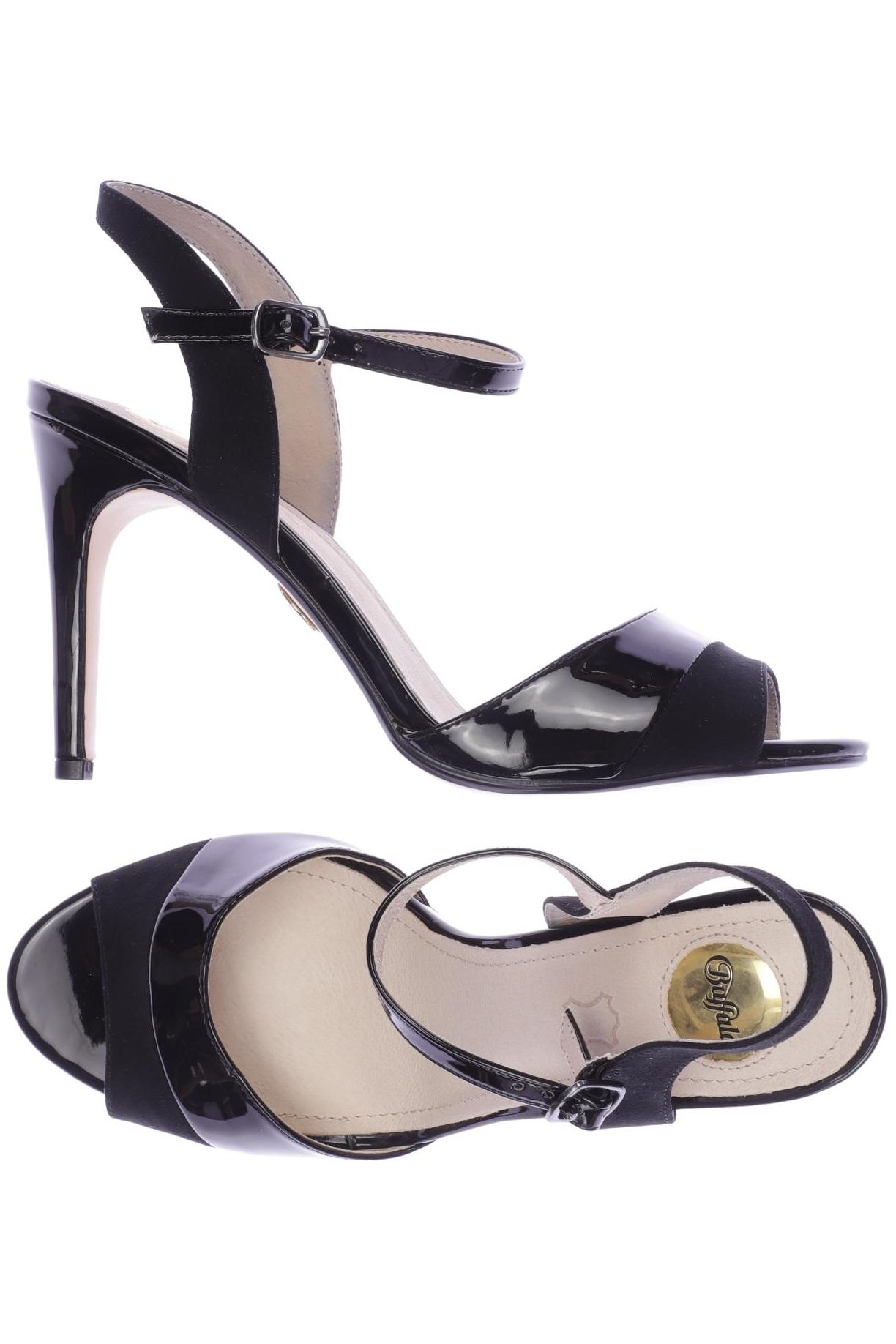 

Buffalo LONDON Damen Sandale, schwarz