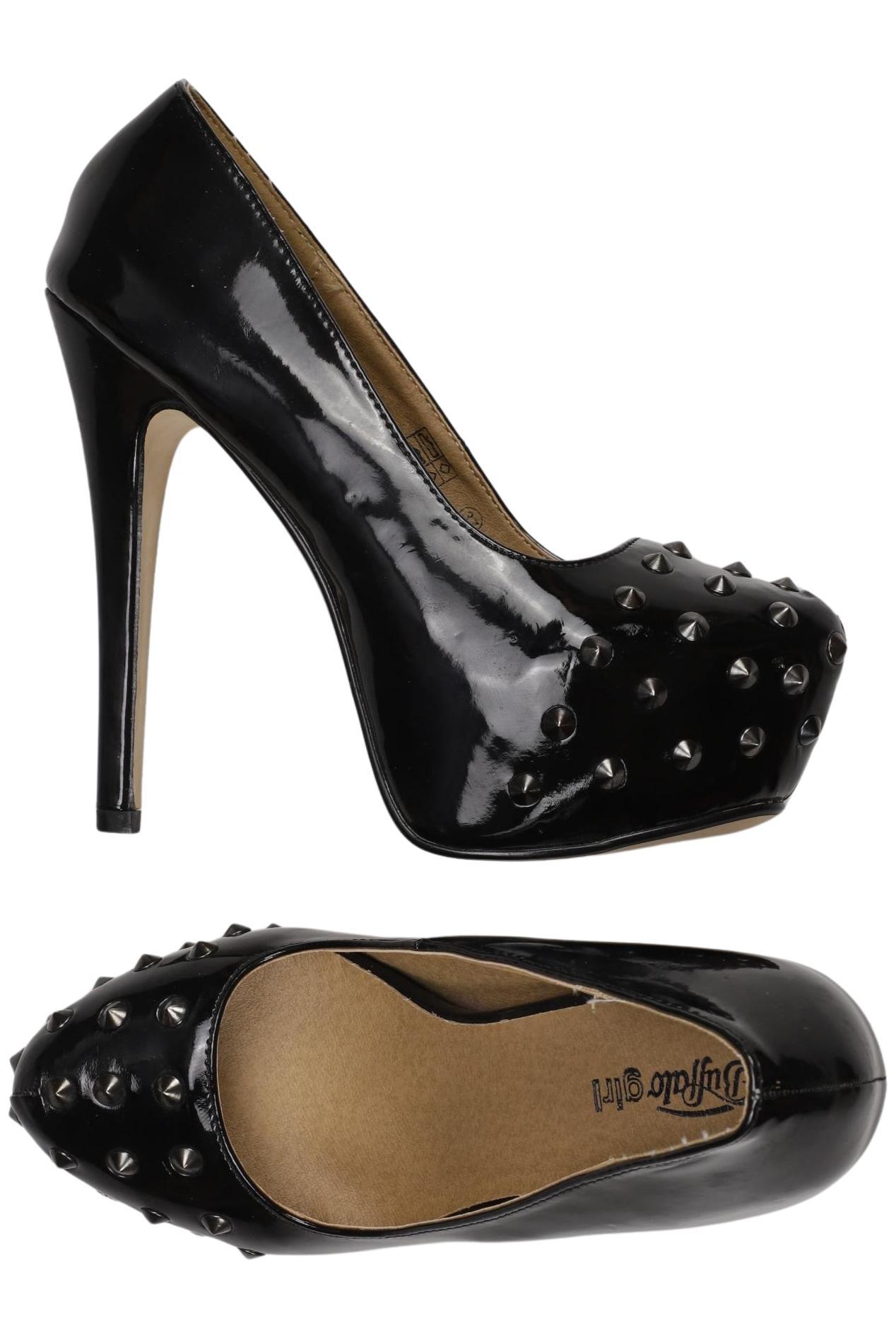 

Buffalo London Damen Pumps, schwarz, Gr. 37