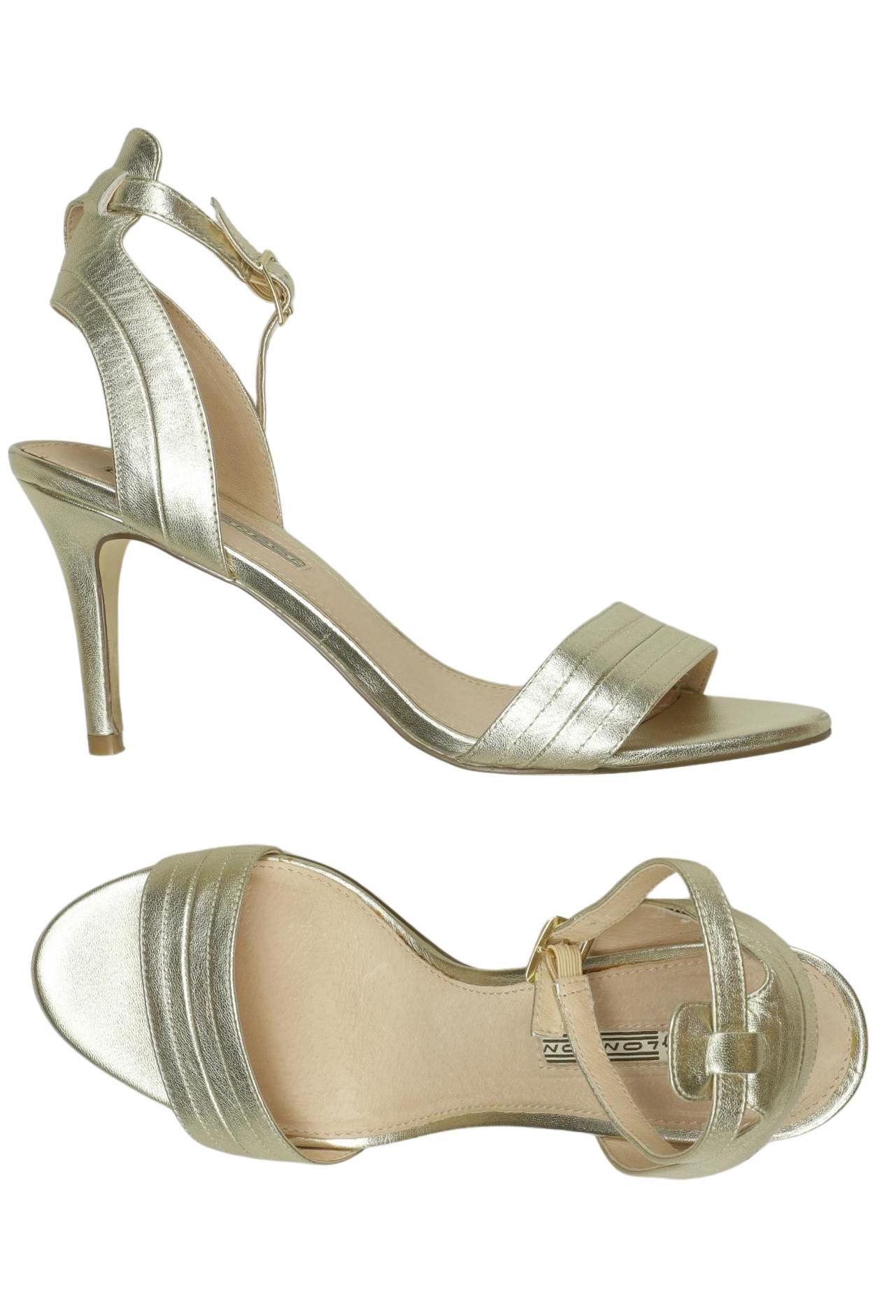 

Buffalo London Damen Sandale, gold, Gr. 39