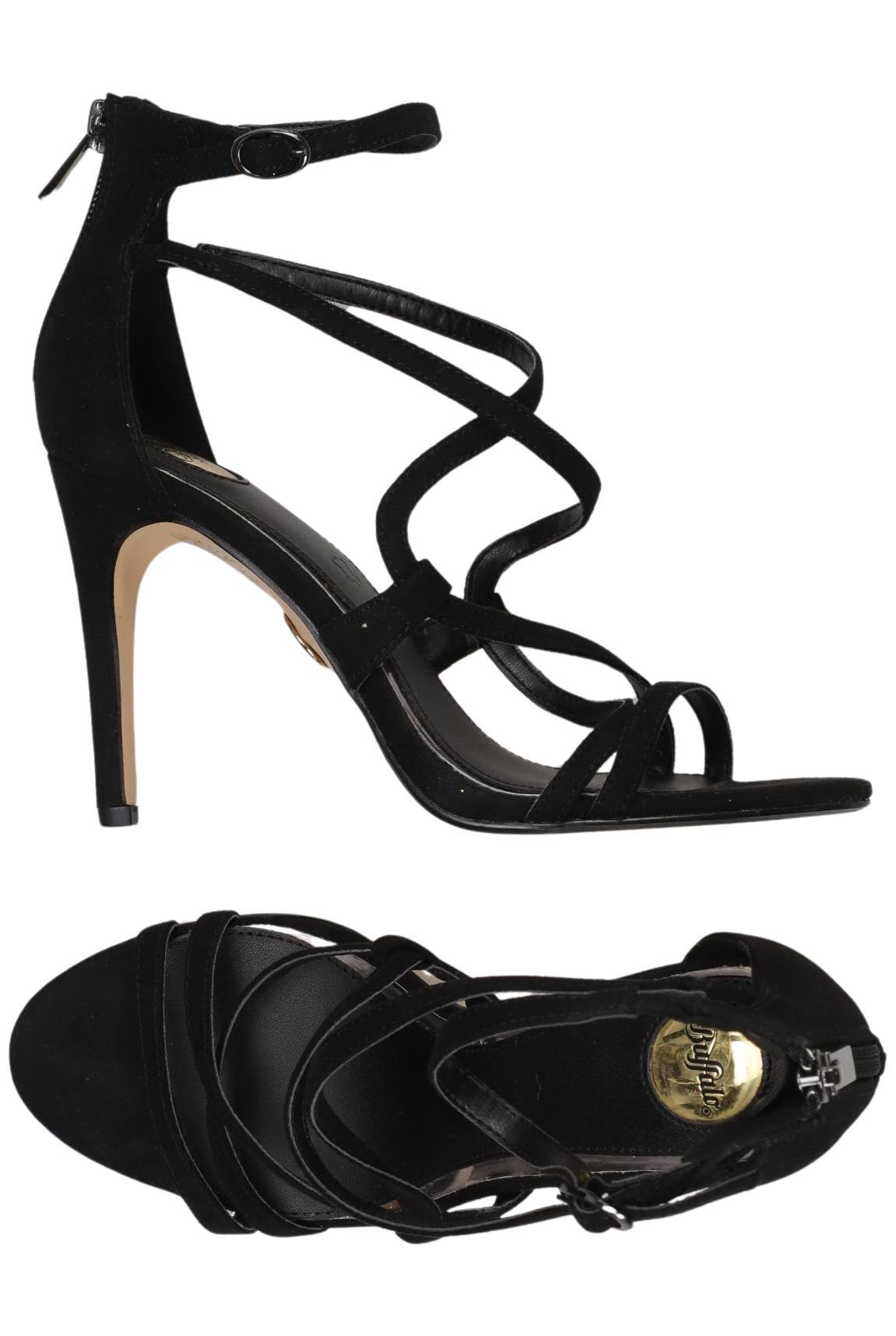 

Buffalo London Damen Sandale, schwarz, Gr. 36